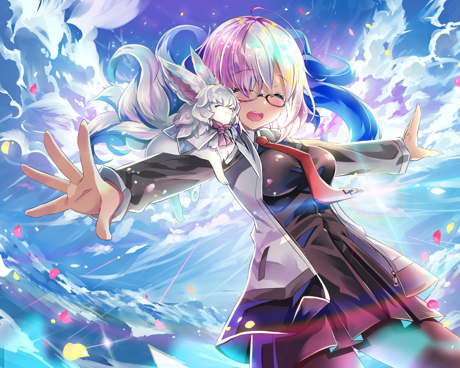 Téléchargez gratuitement l'image Animé, Fate/grand Order, Mashu Kyrielight, Destin Série sur le bureau de votre PC