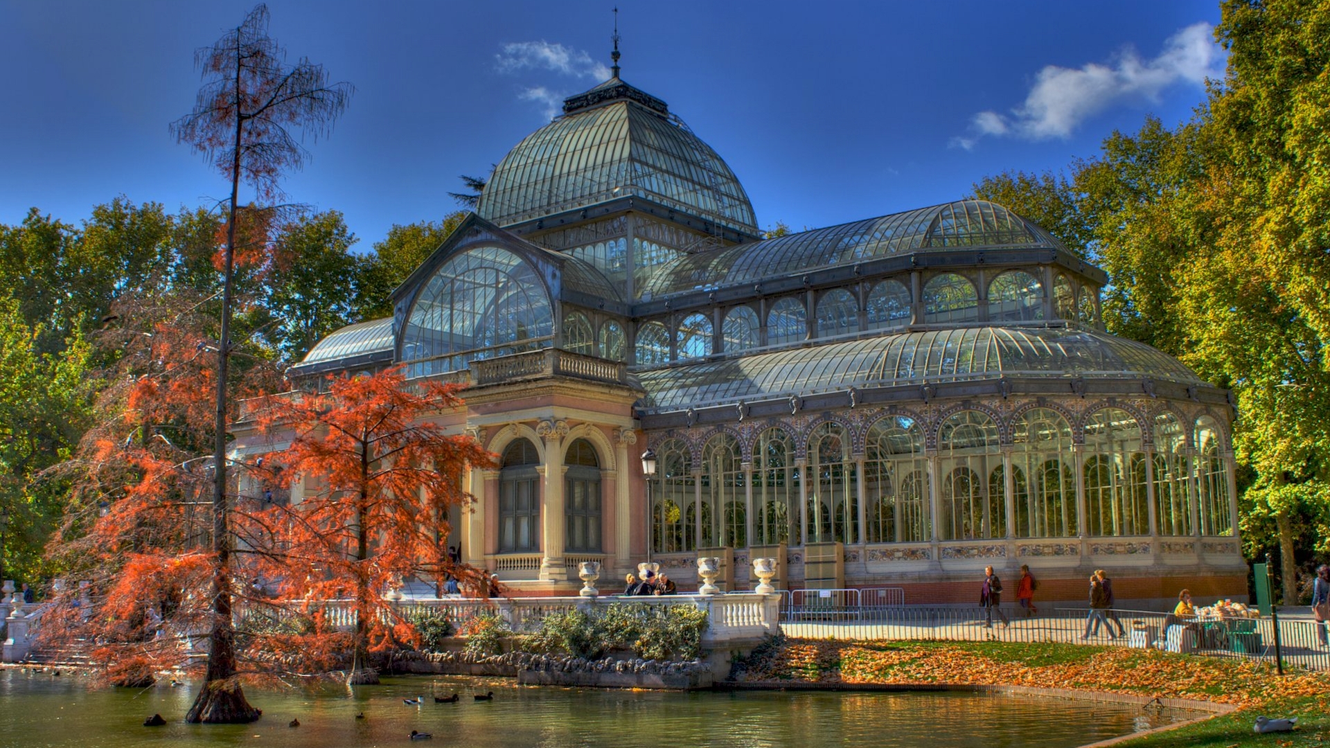 Descarga gratis la imagen Hecho Por El Hombre, Palacio De Cristal en el escritorio de tu PC