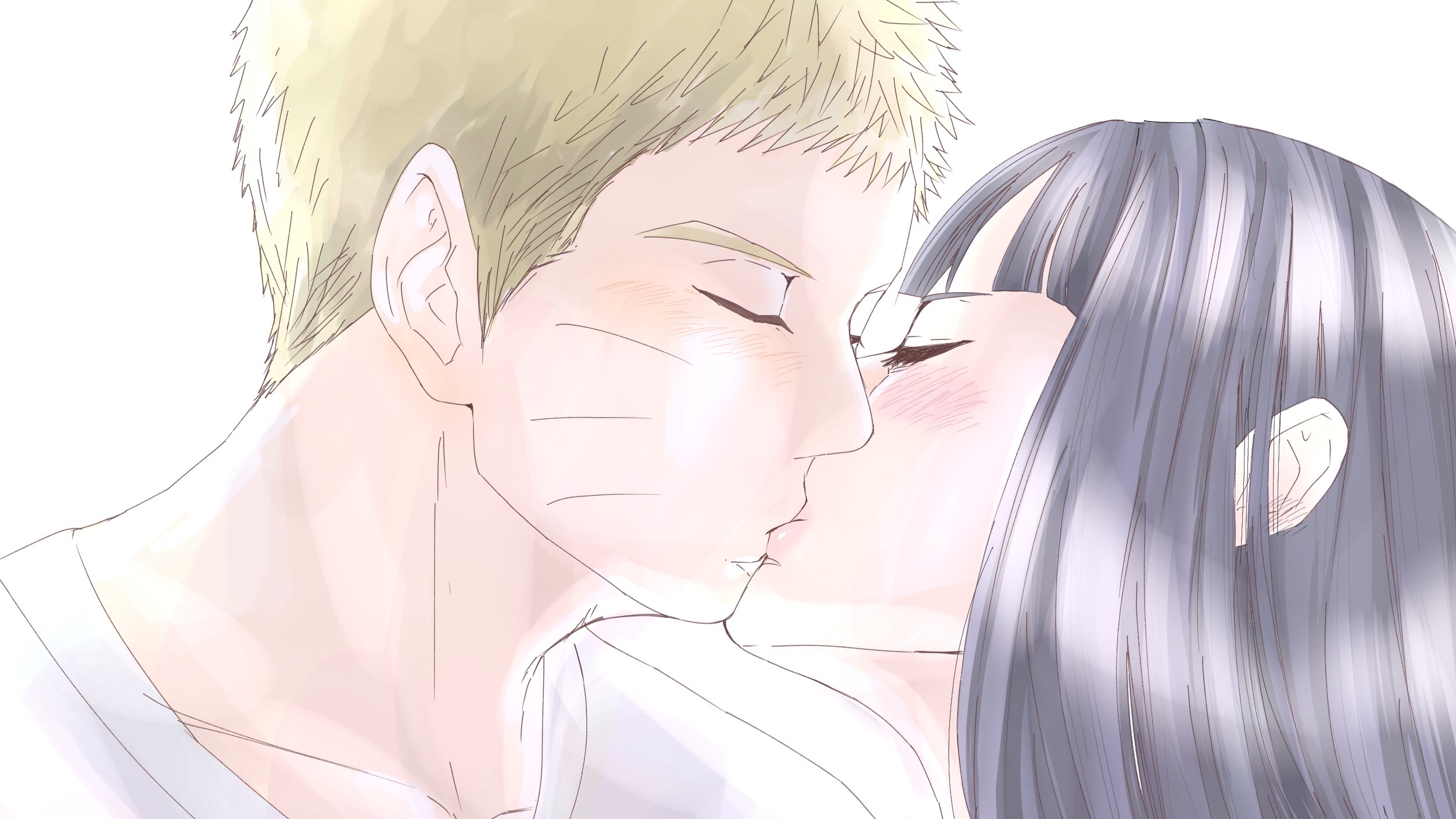 Free download wallpaper Anime, Naruto, Hinata Hyuga, Naruto Uzumaki on your PC desktop