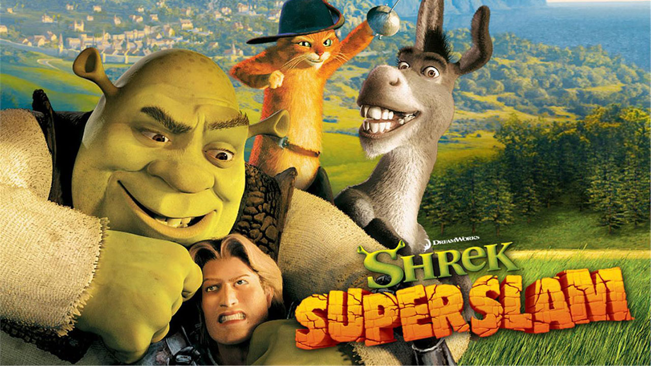 Baixe gratuitamente a imagem Videogame, Shrek Superslam na área de trabalho do seu PC
