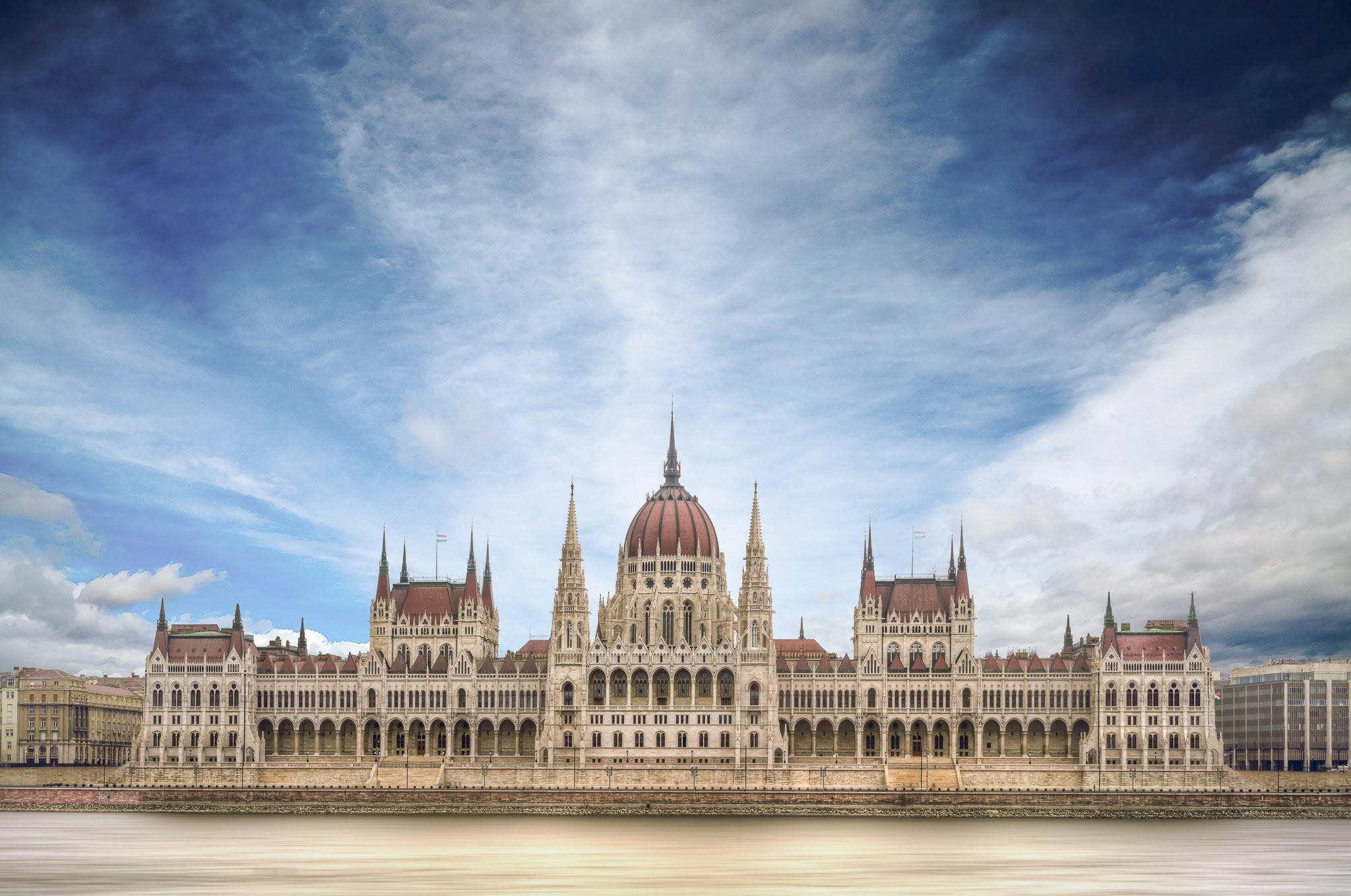 343233 завантажити шпалери створено людиною, будівля парламенту угорщини, будапешт, угорщина, пам'ятники - заставки і картинки безкоштовно
