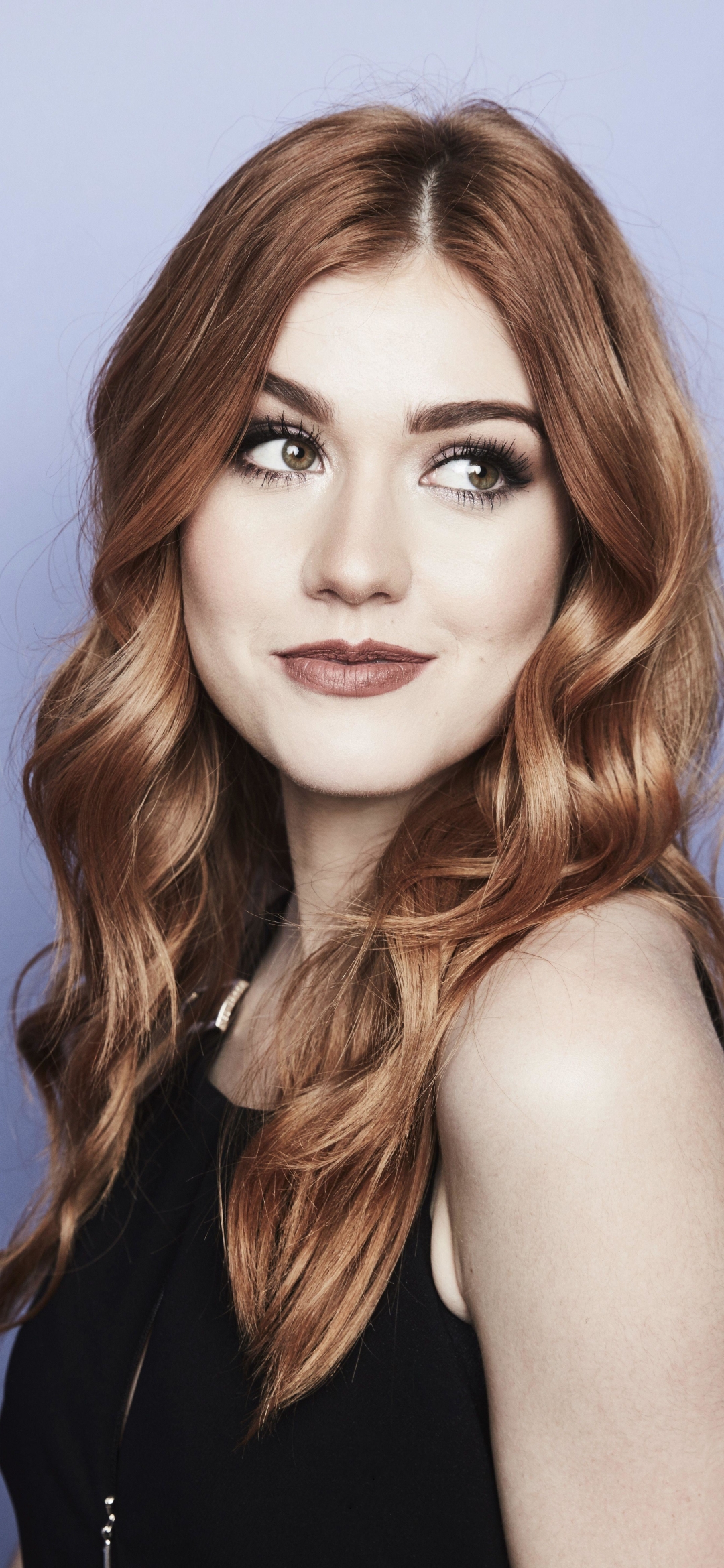 Download mobile wallpaper Redhead, American, Celebrity, Actress, Lipstick, Katherine Mcnamara for free.