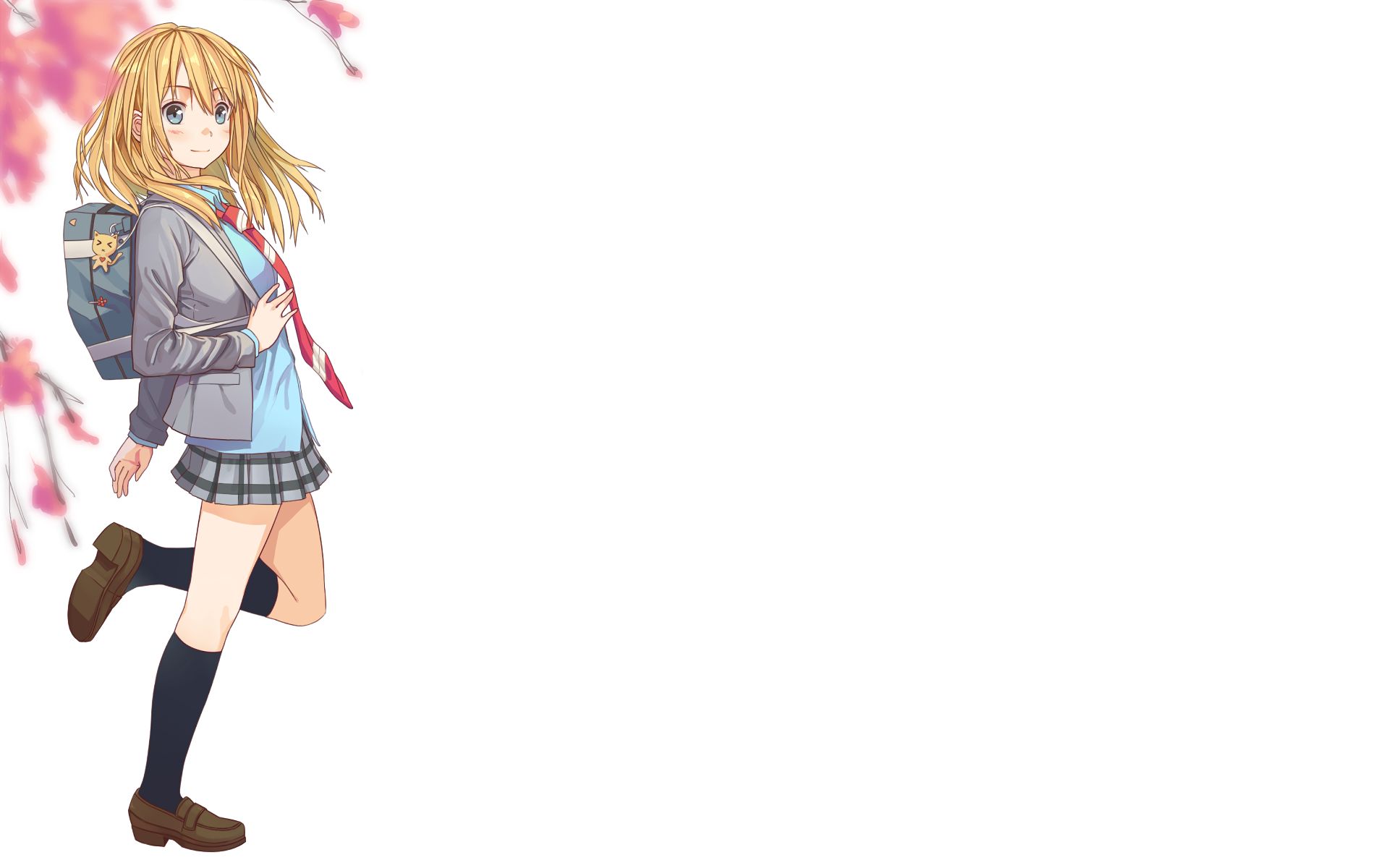 Descarga gratuita de fondo de pantalla para móvil de Animado, Kaori Miyazono, Shigatsu Wa Kimi No Uso.