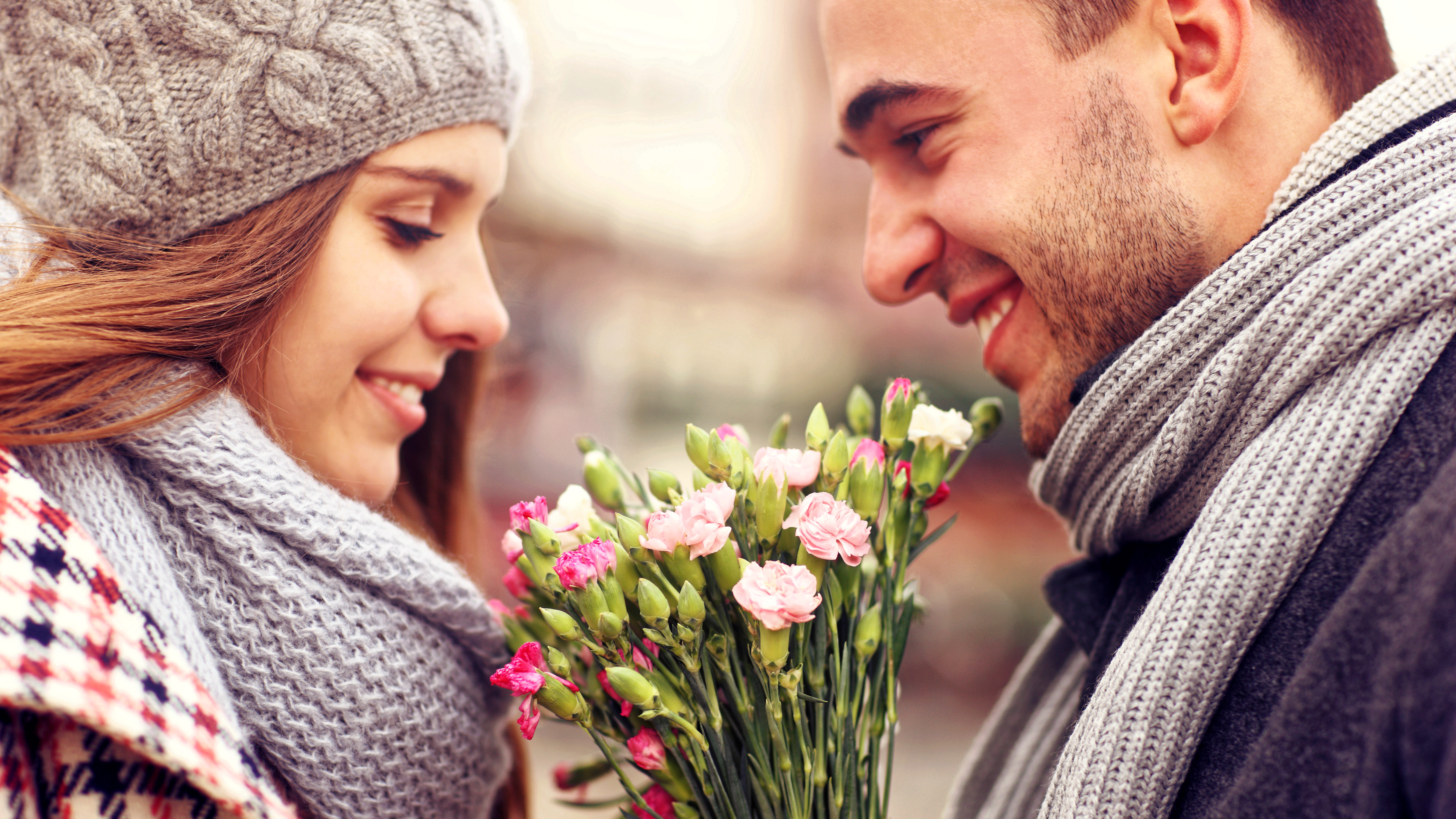 Free download wallpaper Love, Flower, Couple, Photography on your PC desktop