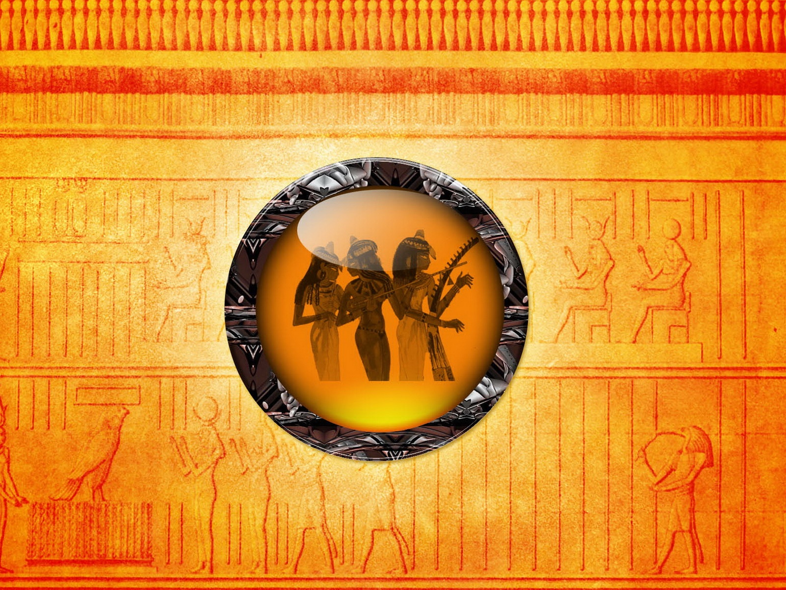 532383 descargar fondo de pantalla egipcio, egipto, artístico, oro: protectores de pantalla e imágenes gratis