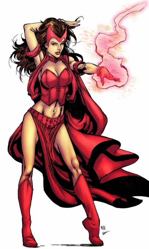 Download mobile wallpaper Comics, Scarlet Witch for free.