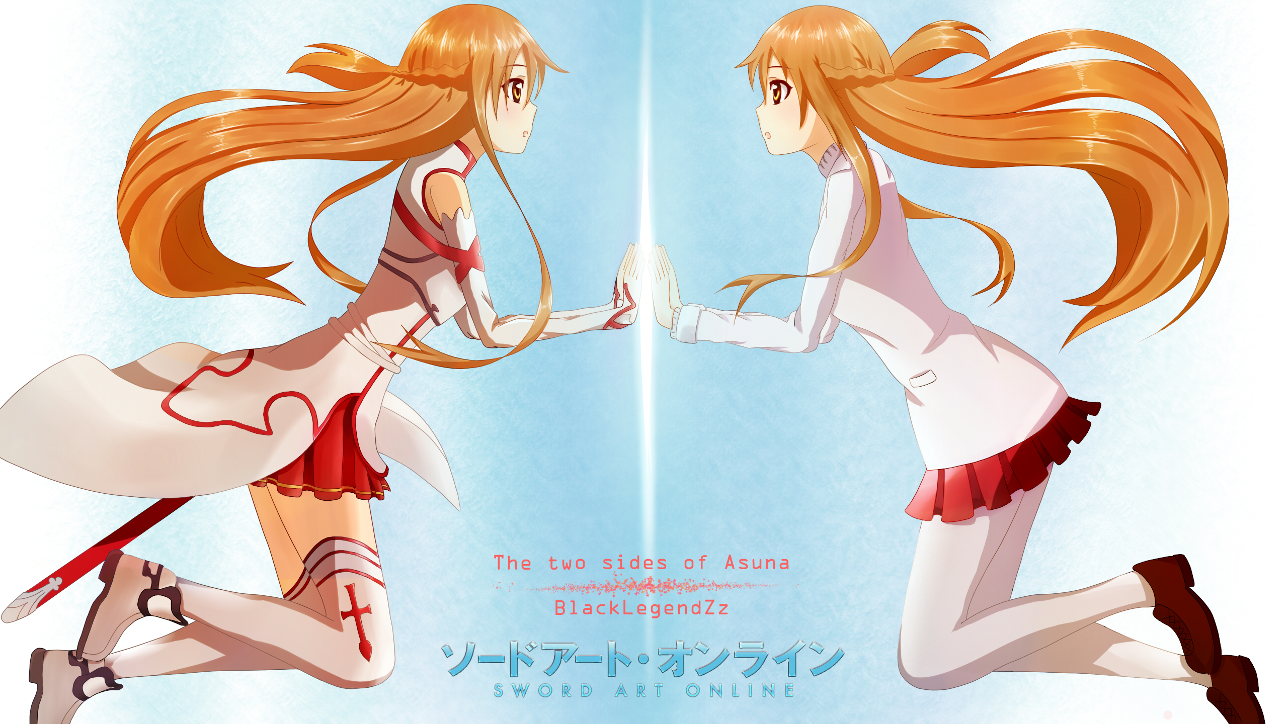 Handy-Wallpaper Animes, Asuna Yuuki, Sword Art Online kostenlos herunterladen.