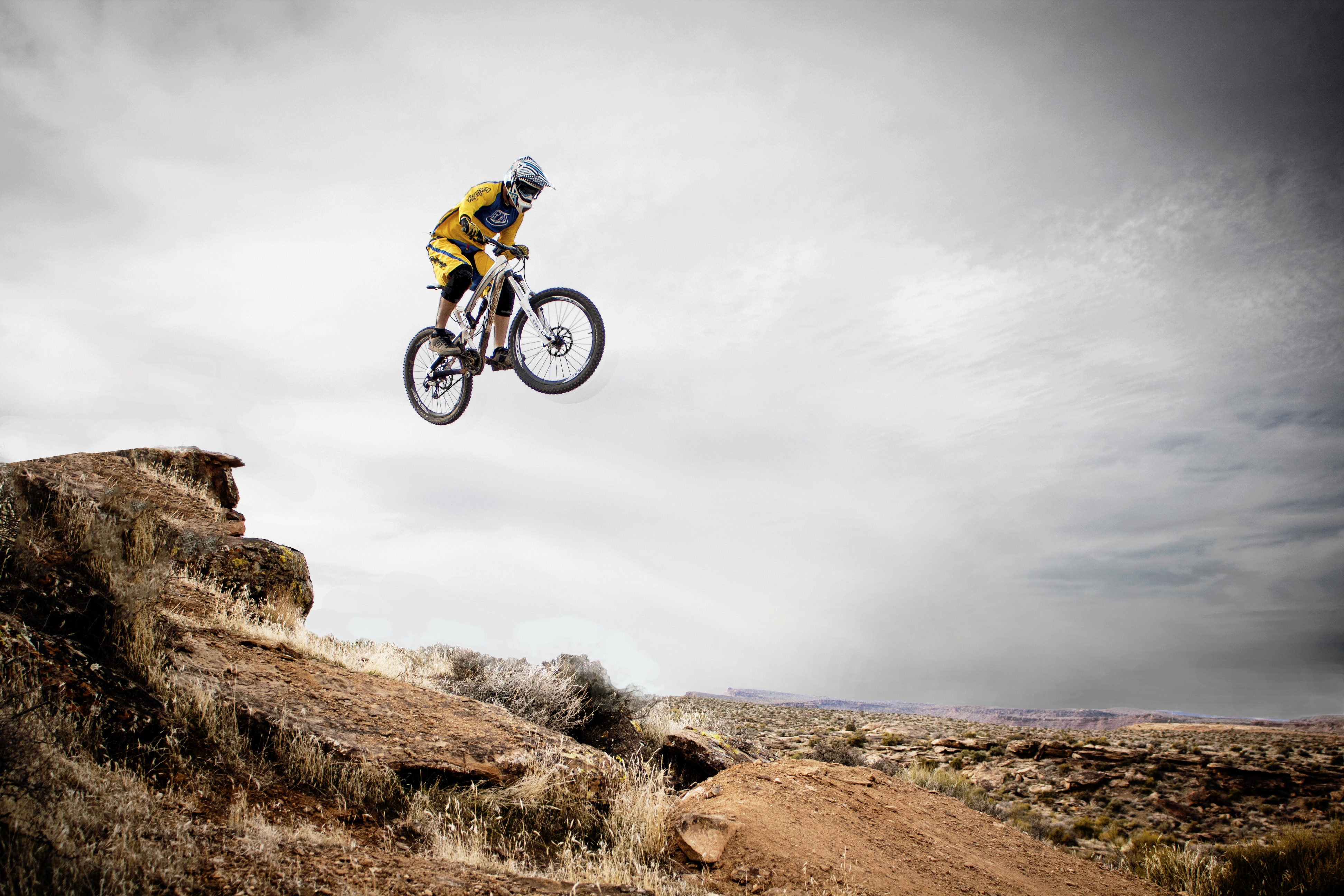 mountain bike, bicycle, bike, sports, jump