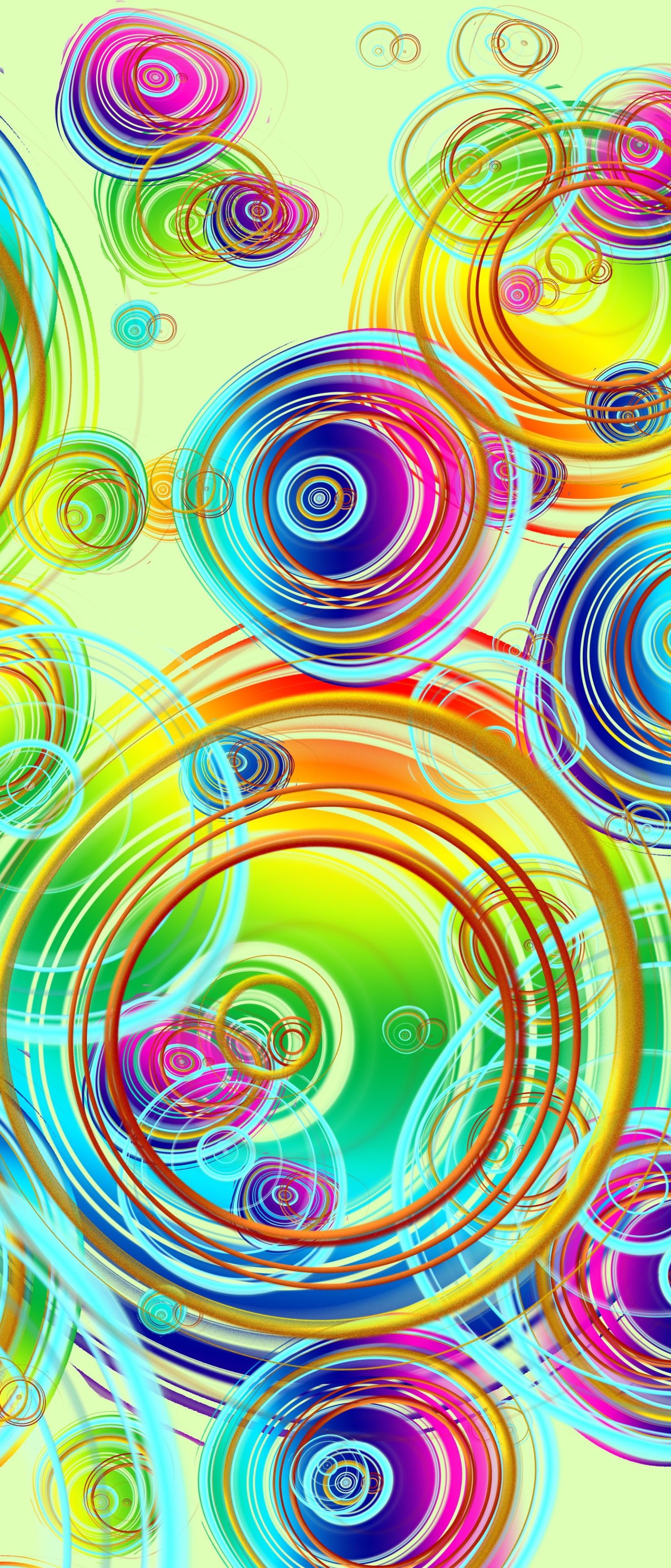 Download mobile wallpaper Abstract, Colors, Circle for free.