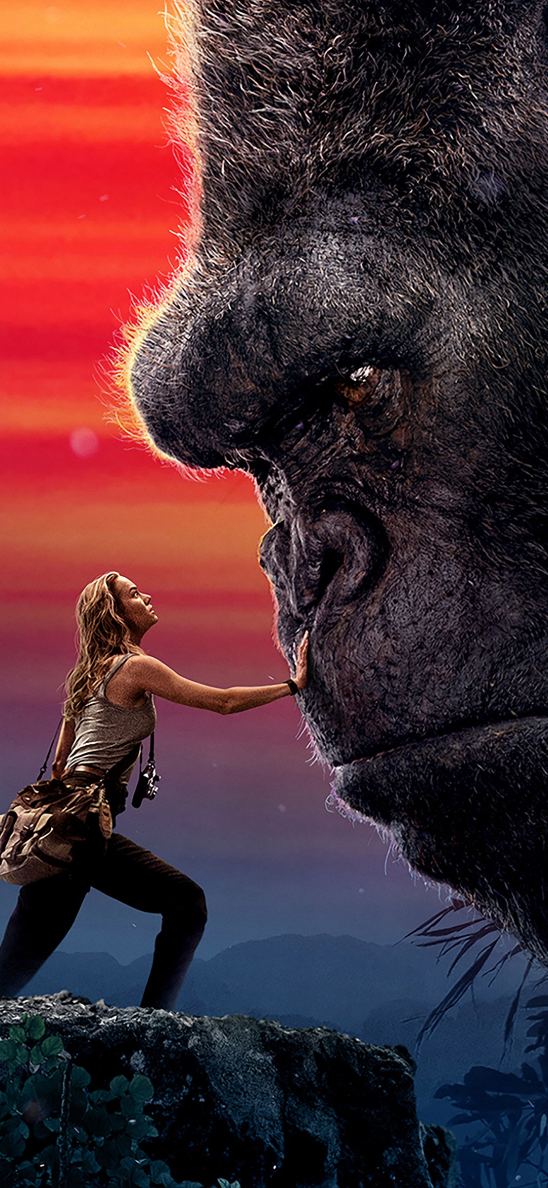 Descarga gratuita de fondo de pantalla para móvil de Películas, Rey Kong, Brie Larson, Kong: La Isla Calavera.