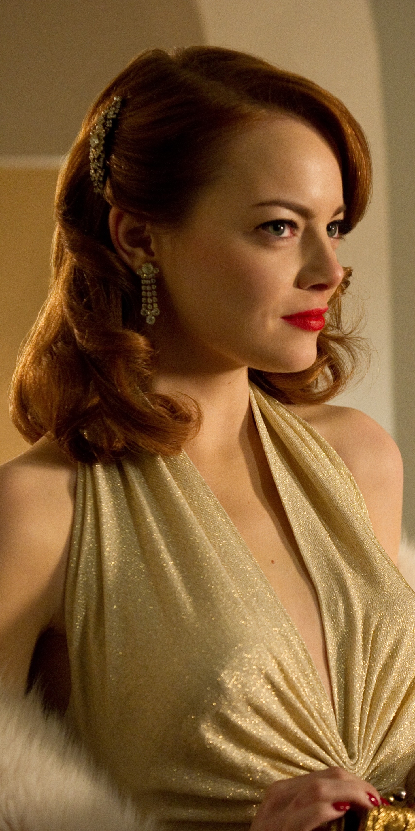 Download mobile wallpaper Emma Stone, Movie, Gangster Squad for free.