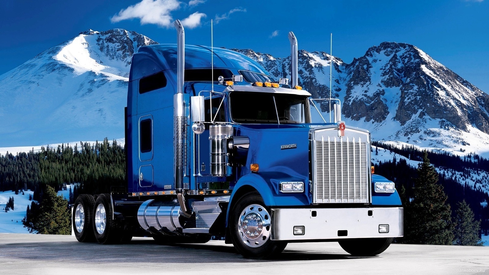 trucks, transport, auto, blue