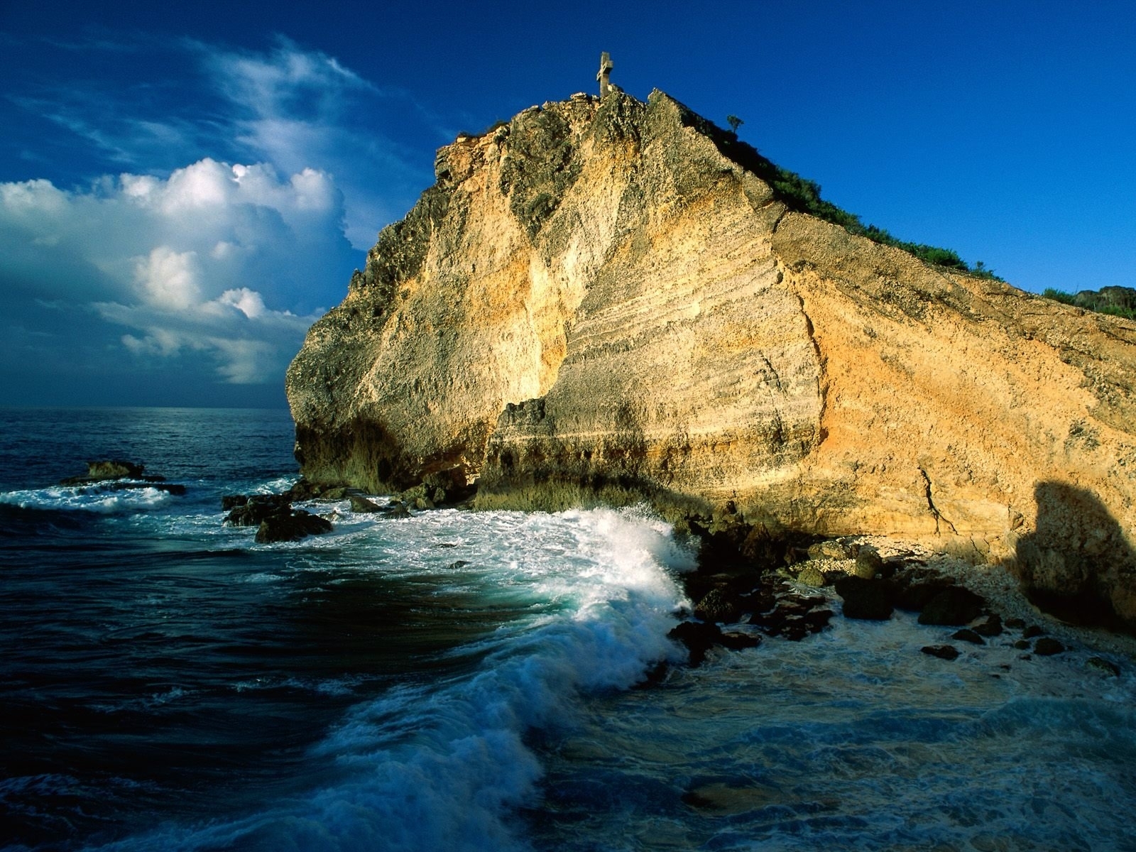 Free download wallpaper Landscape, Water, Stones, Sea on your PC desktop