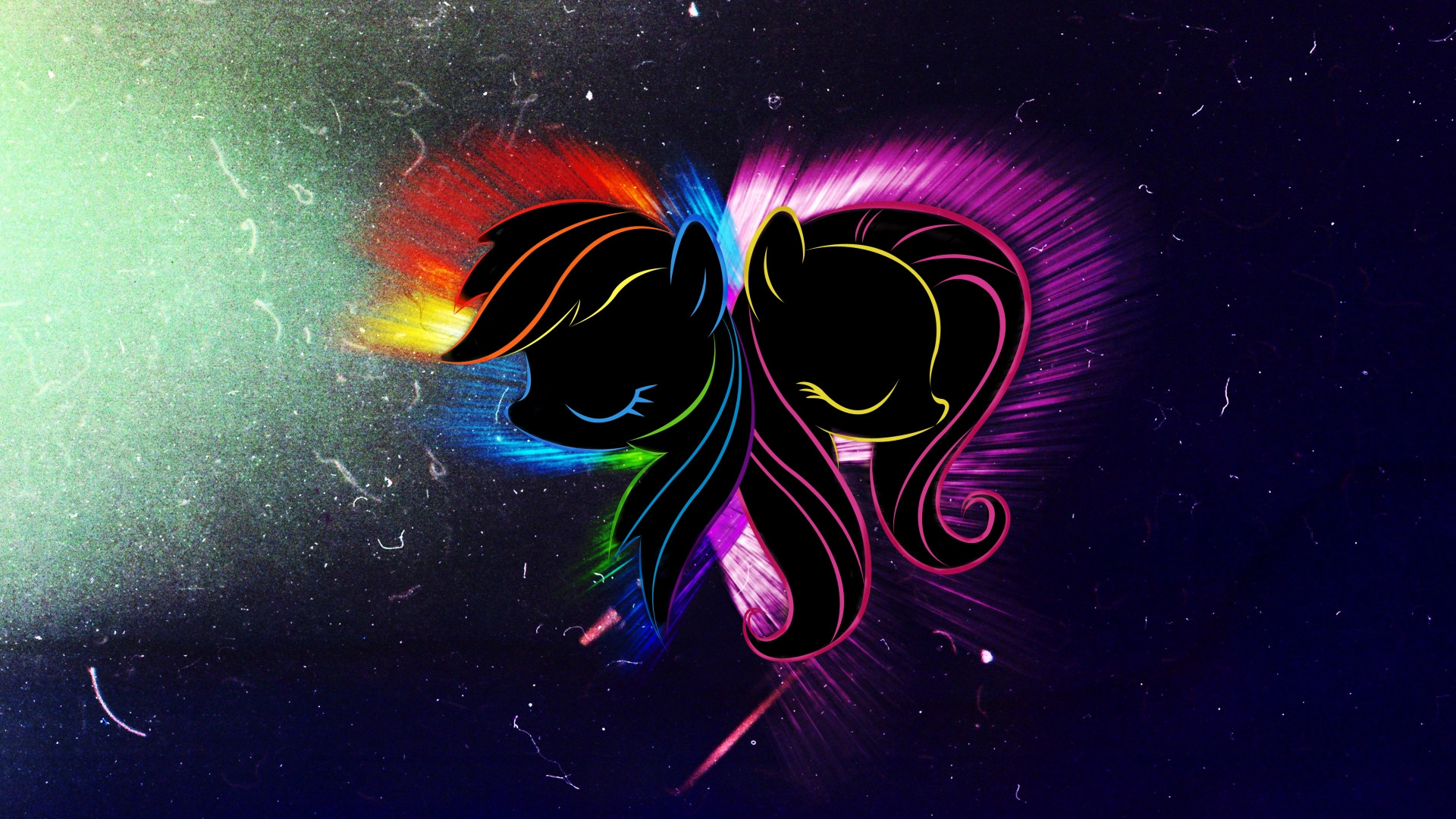 tv show, my little pony: friendship is magic, fluttershy (my little pony), my little pony, rainbow dash, vector