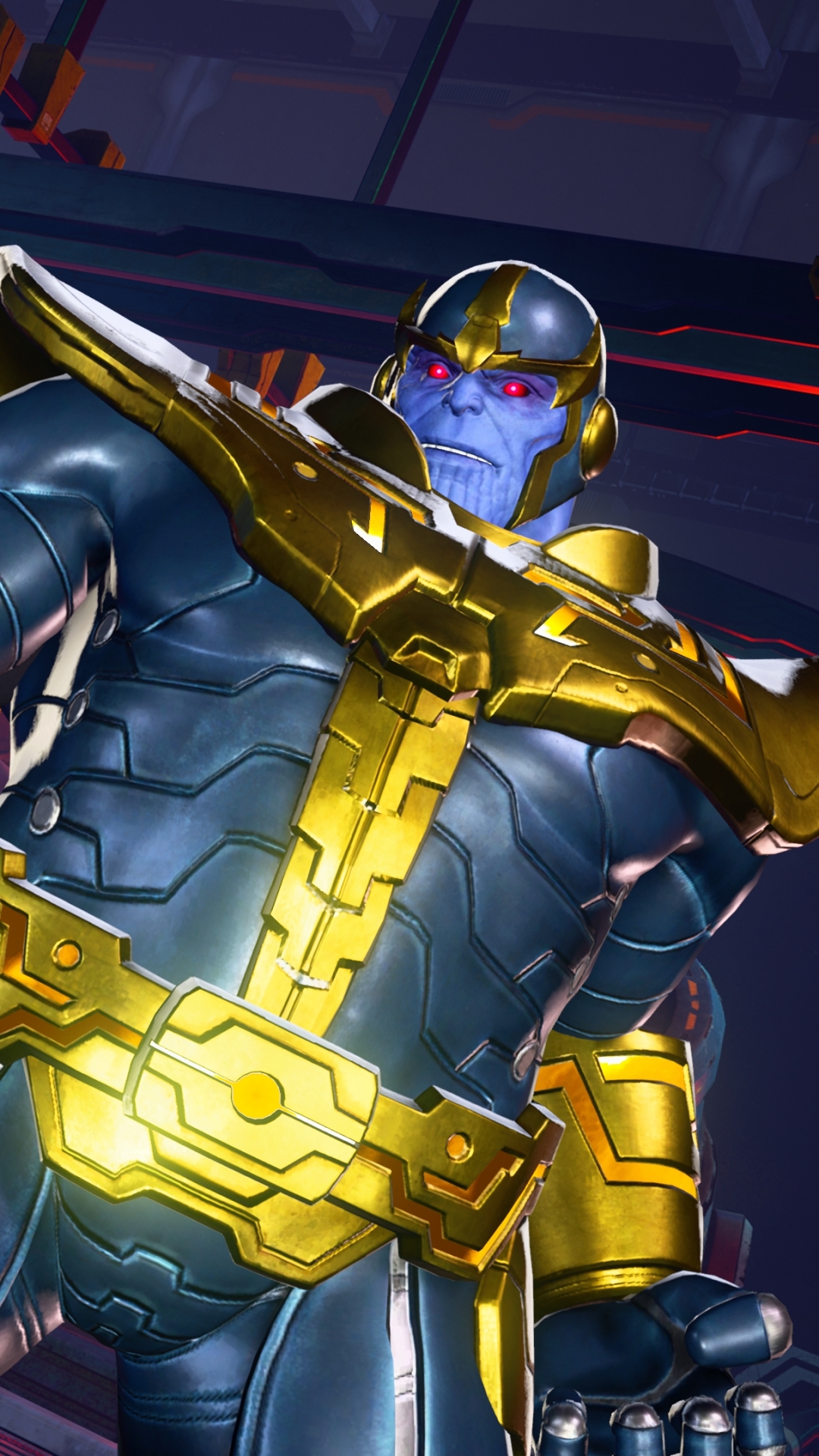 Download mobile wallpaper Video Game, Thanos, Marvel Vs Capcom: Infinite for free.