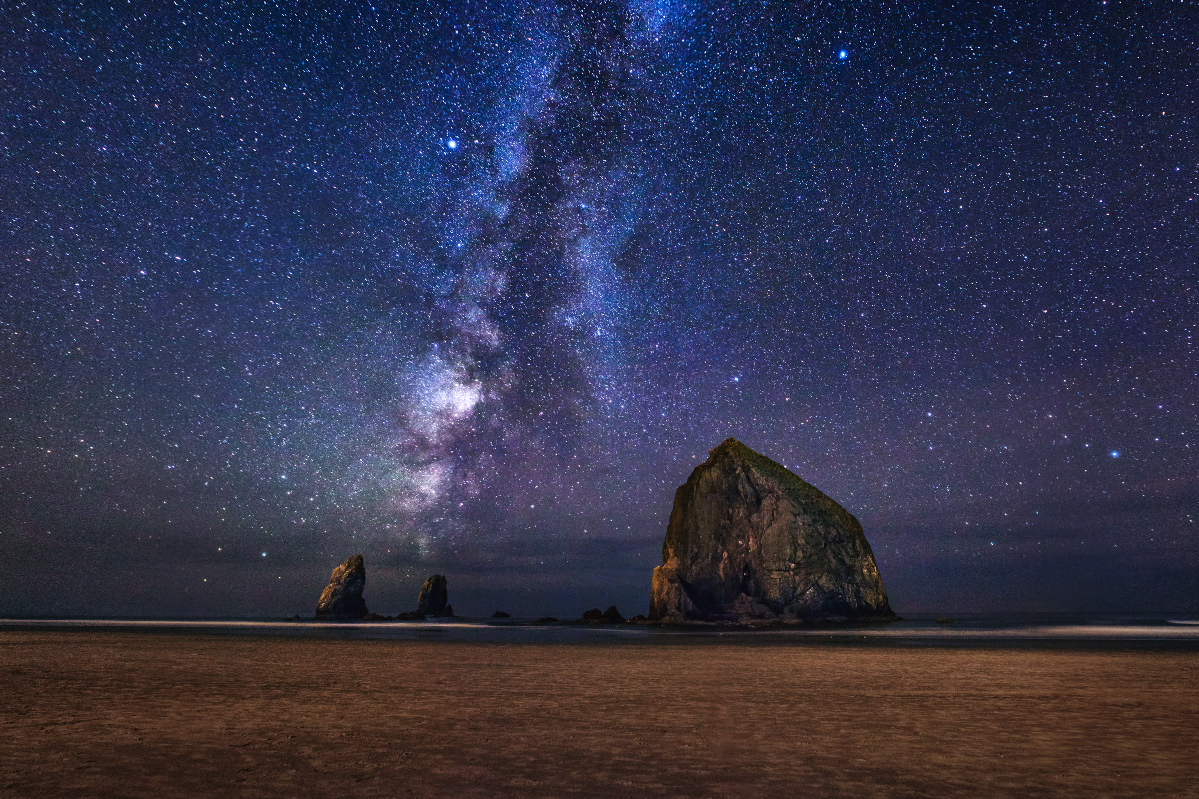 Laden Sie das Landschaft, Natur, Sterne, Milchstraße, Science Fiction, Nacht, Himmel, Sternenklarer Himmel-Bild kostenlos auf Ihren PC-Desktop herunter
