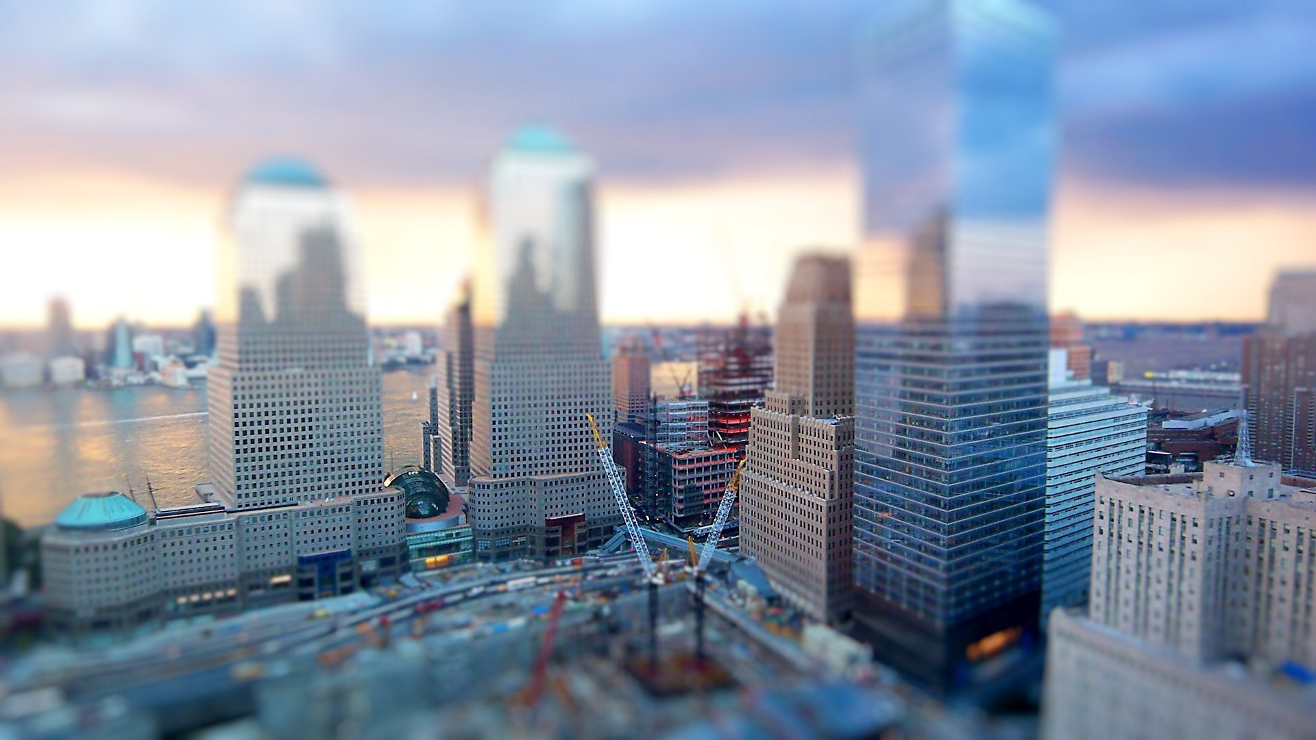 Free download wallpaper City, Building, Photography, Tilt Shift on your PC desktop