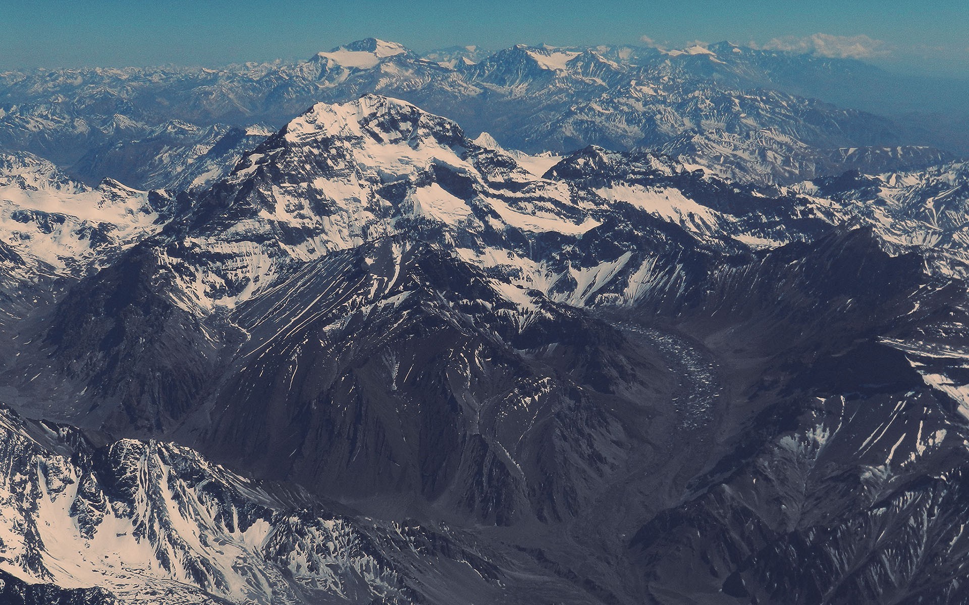 Download mobile wallpaper Mountains, Snow, Mountain, Earth, Aerial for free.