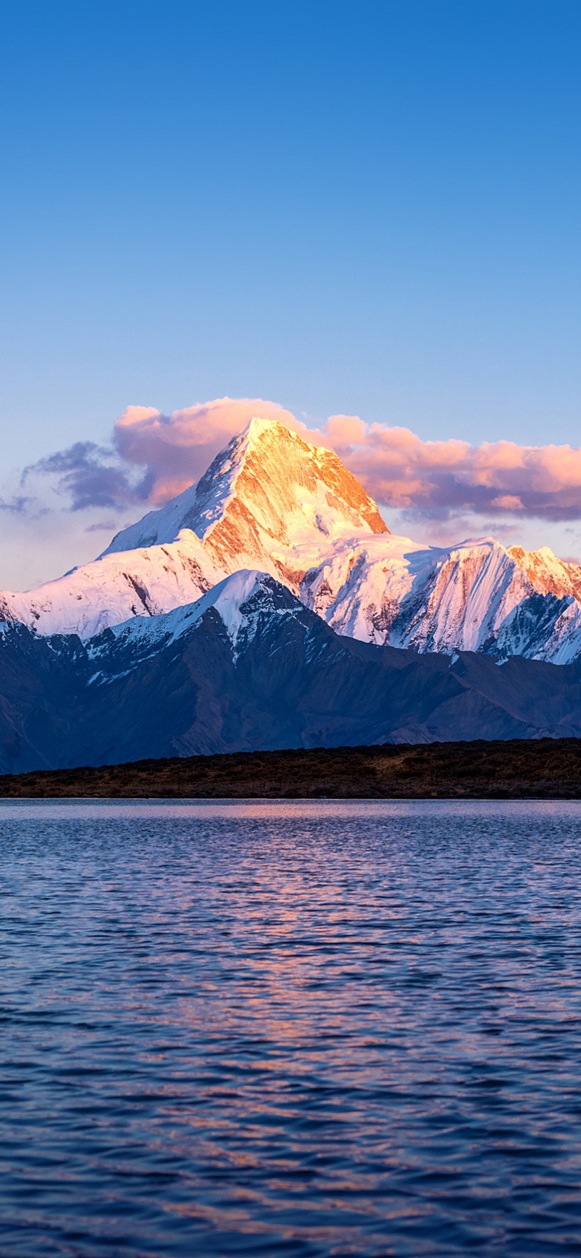 1185505 скачать обои китай, тибет, земля/природа, гора, кита́й, озеро, горы - заставки и картинки бесплатно