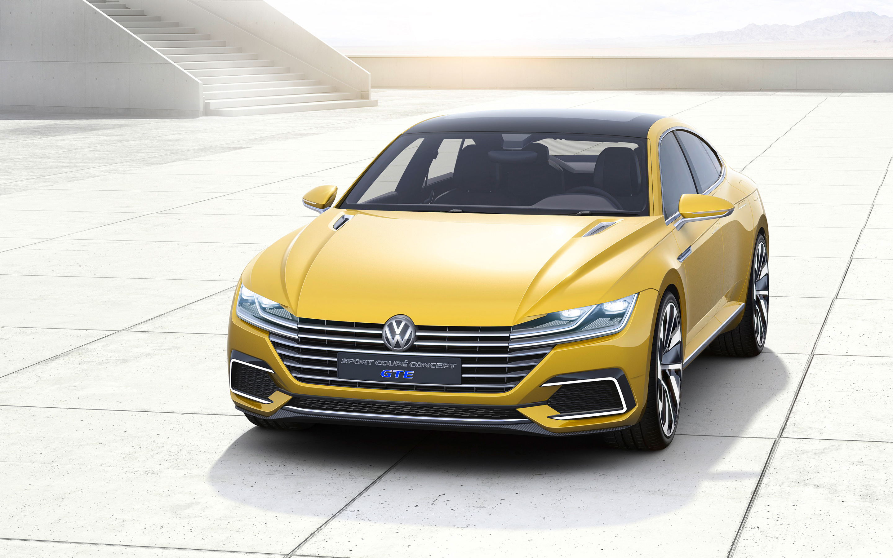 Завантажити шпалери Volkswagen Sport Coupe Concept Gte на телефон безкоштовно