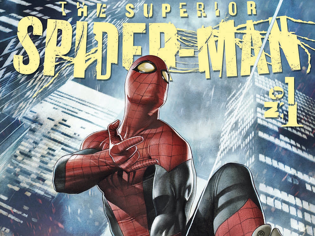 Laden Sie Der Überlegene Spider Man HD-Desktop-Hintergründe herunter