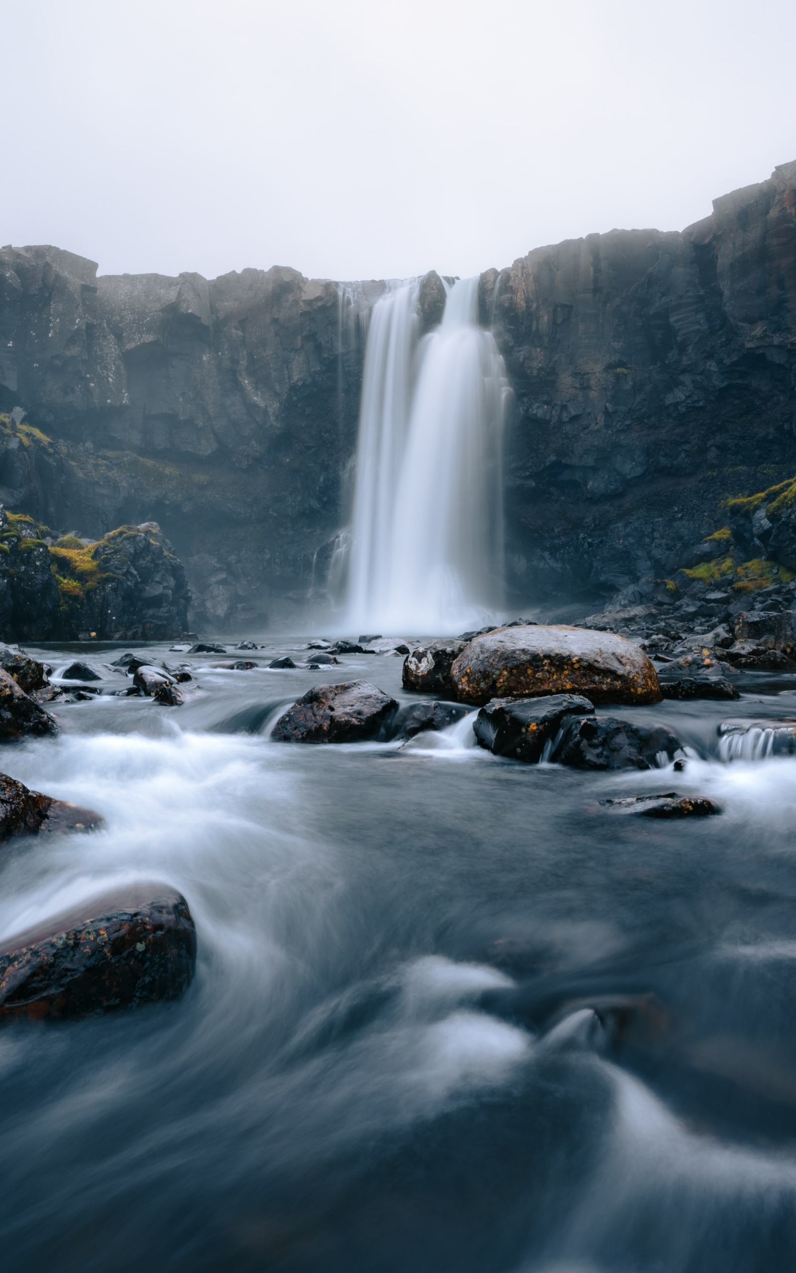 Скачать обои бесплатно Водопады, Водопад, Исландия, Сельяландсфосс, Земля/природа картинка на рабочий стол ПК