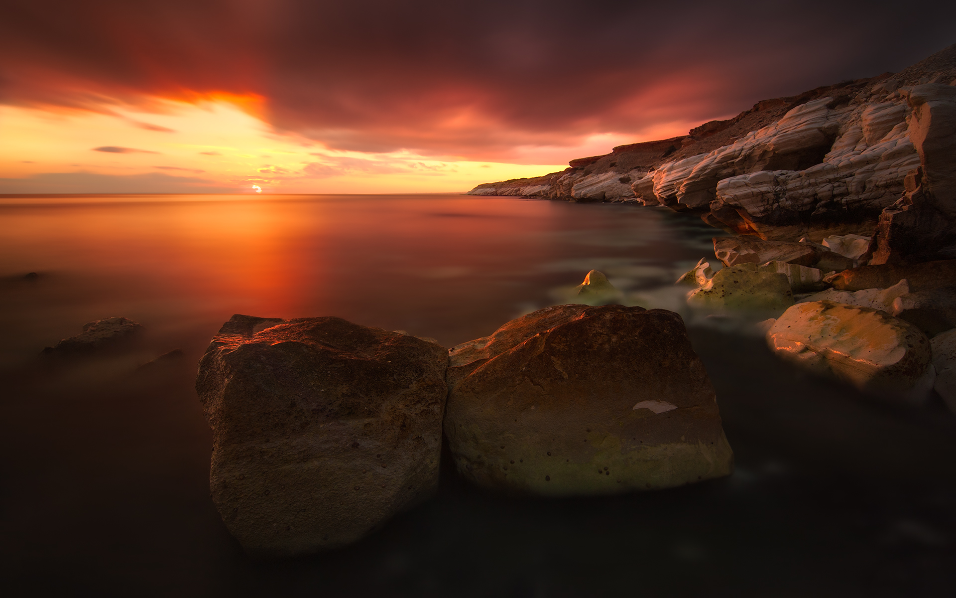 Free download wallpaper Sunset, Earth on your PC desktop