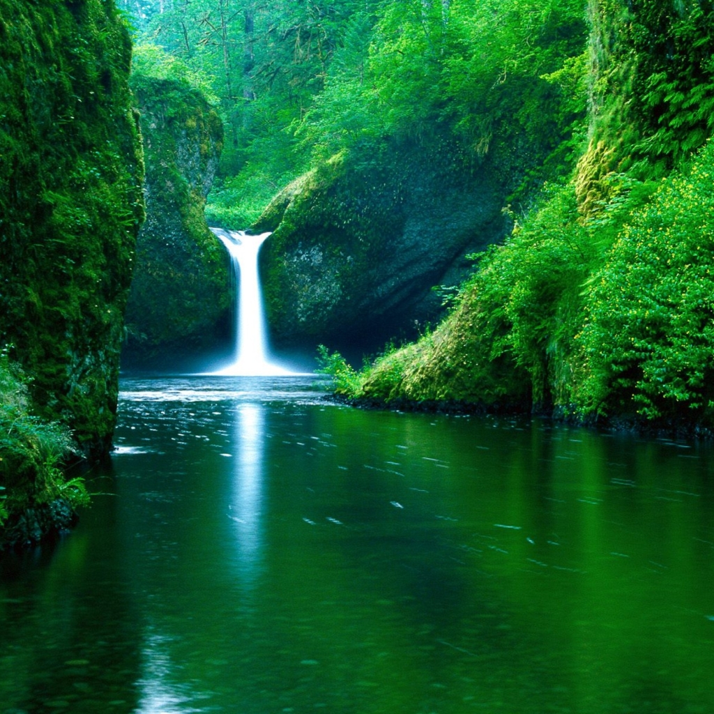 Download mobile wallpaper Water, Waterfalls, Waterfall, Earth for free.