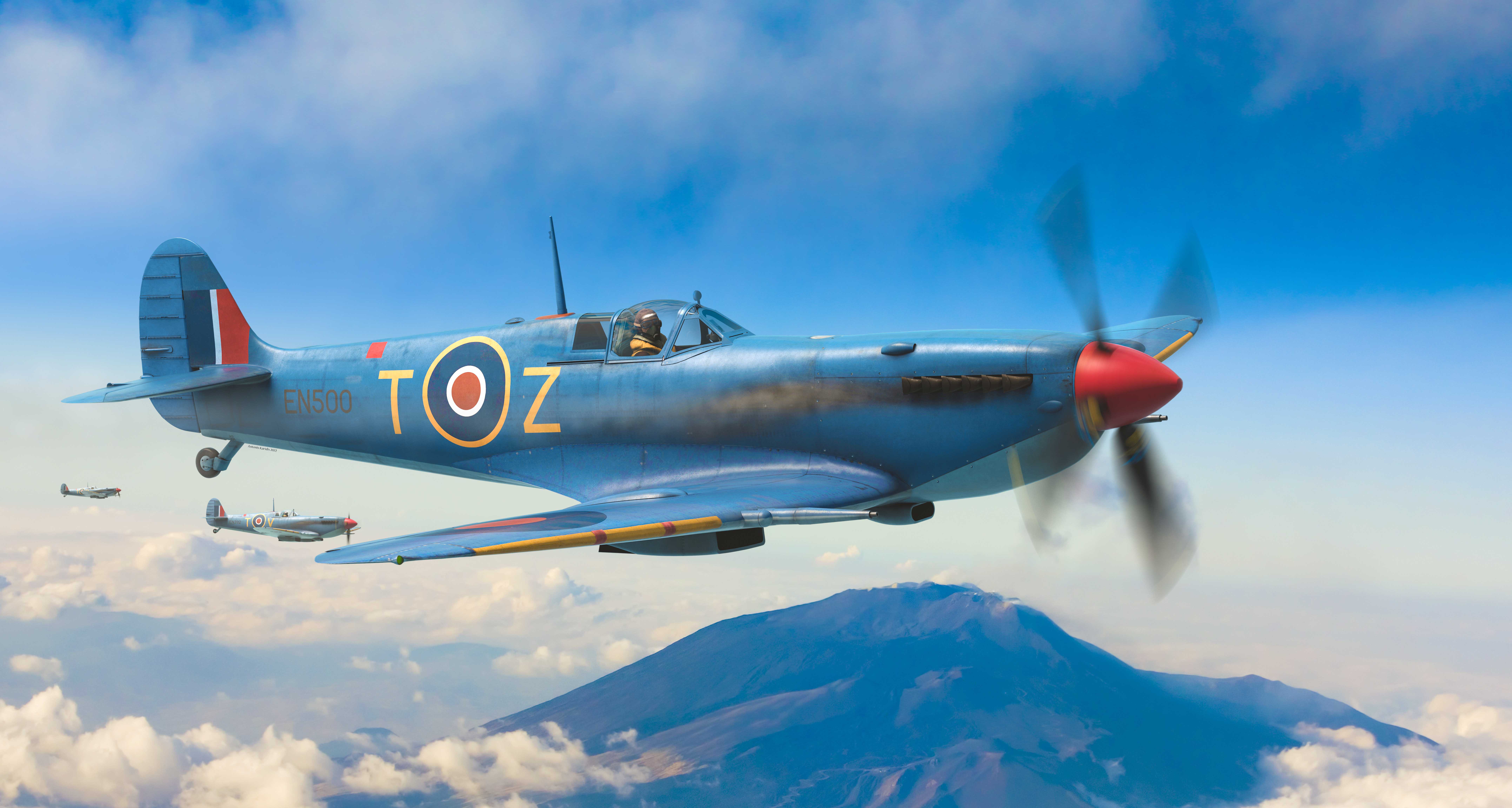 Free download wallpaper Supermarine Spitfire, Military Aircraft, Military on your PC desktop