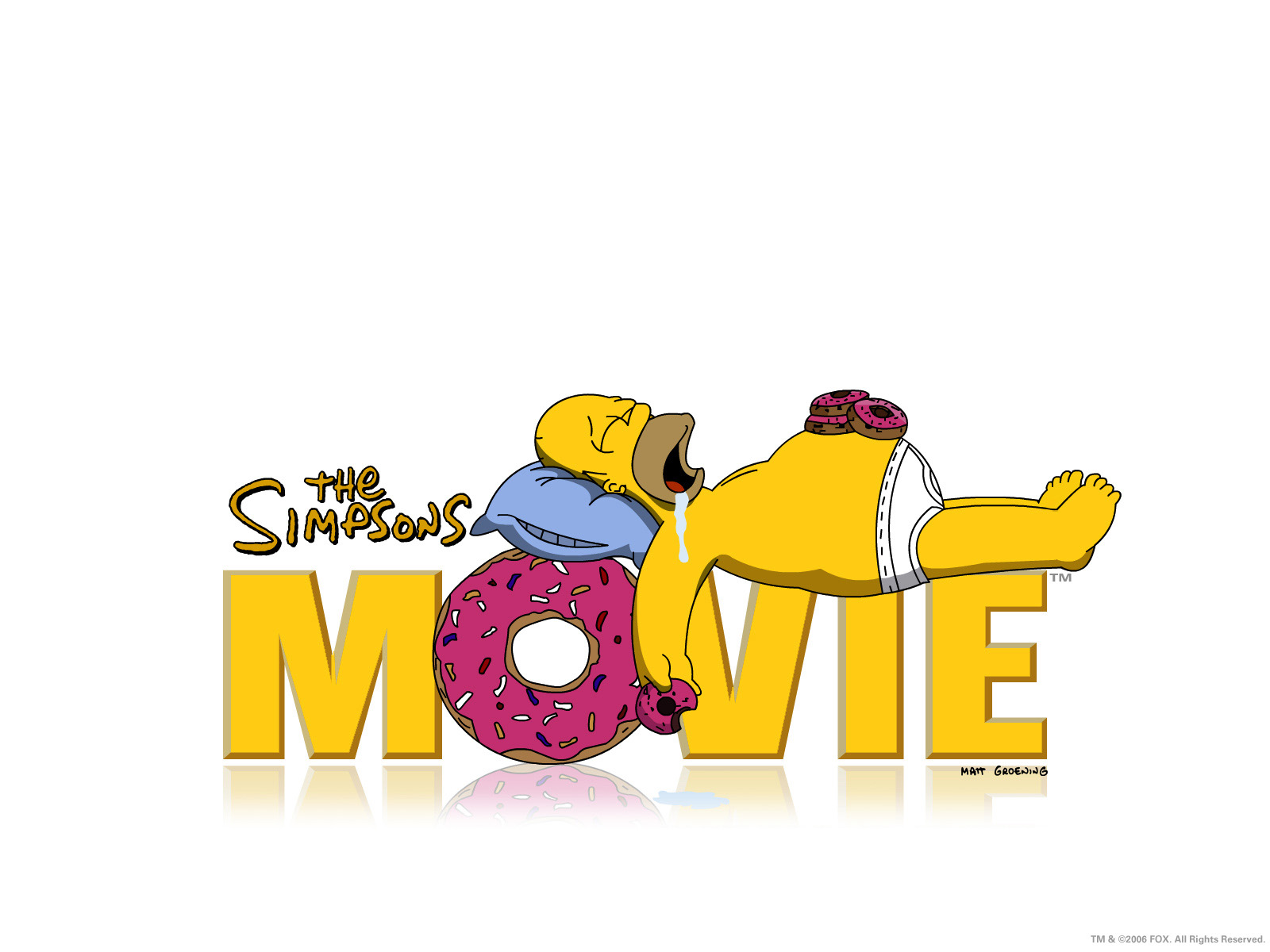 Meilleurs fonds d'écran Les Simpson: Le Film pour l'écran du téléphone