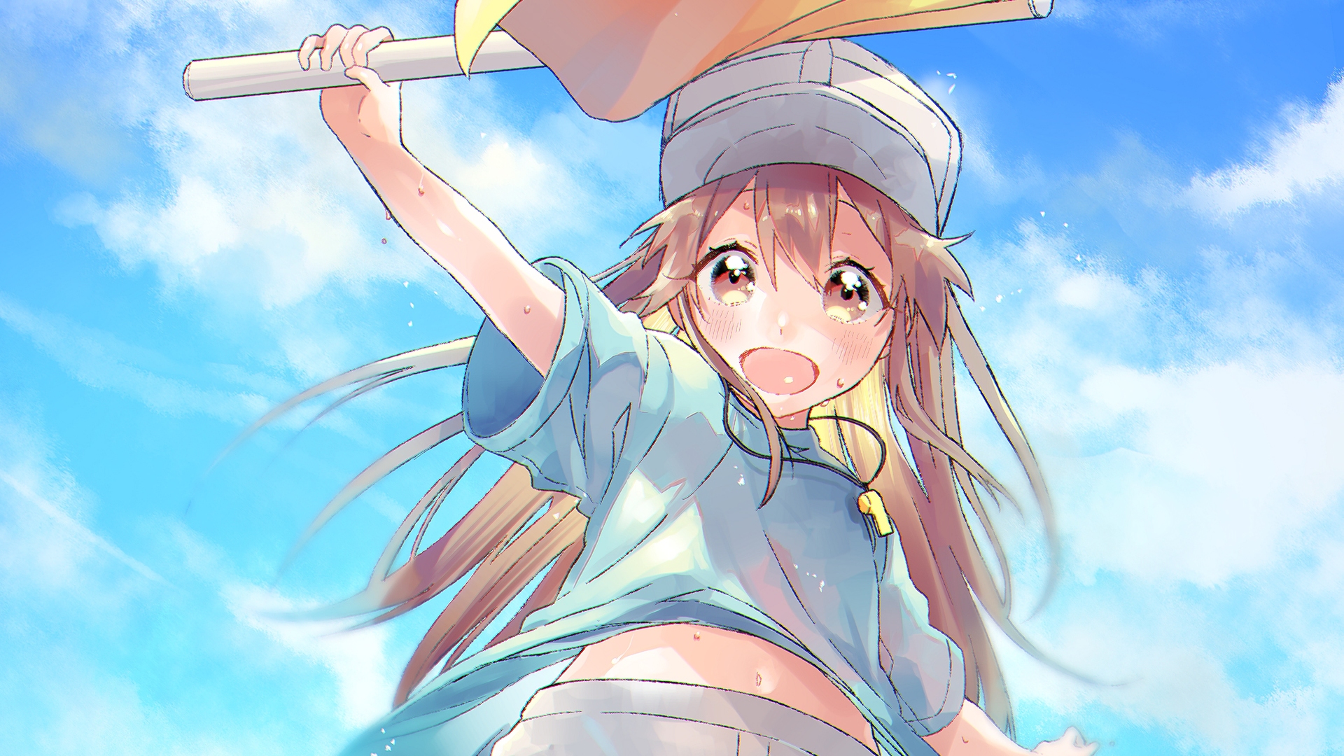anime, cells at work!, platelet (cells at work!) 4K Ultra