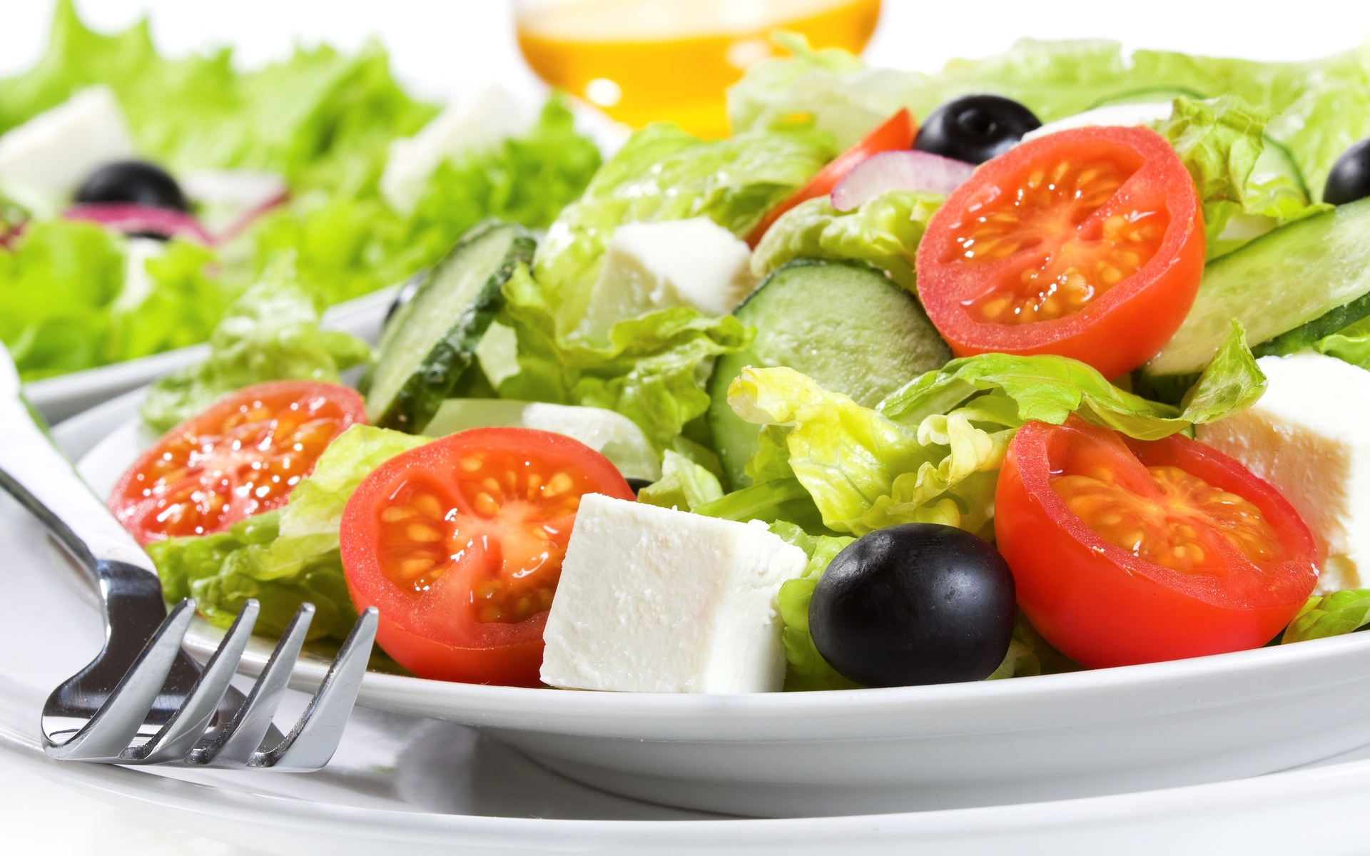 Handy-Wallpaper Salat, Nahrungsmittel kostenlos herunterladen.