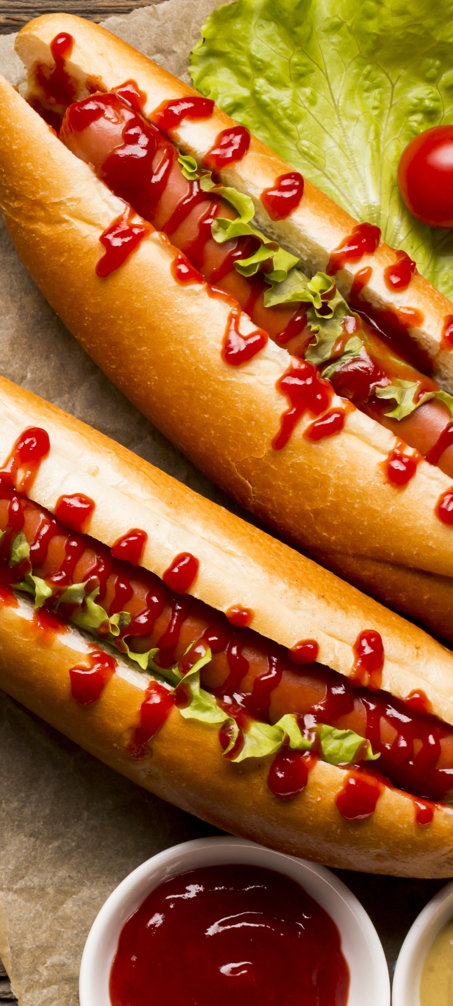 Download mobile wallpaper Food, Sausage, Hot Dog for free.