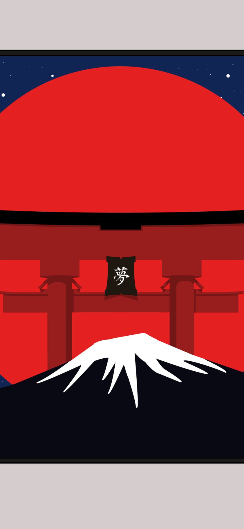 Descarga gratuita de fondo de pantalla para móvil de Japón, Artístico, Oriental, Monte Fuji.