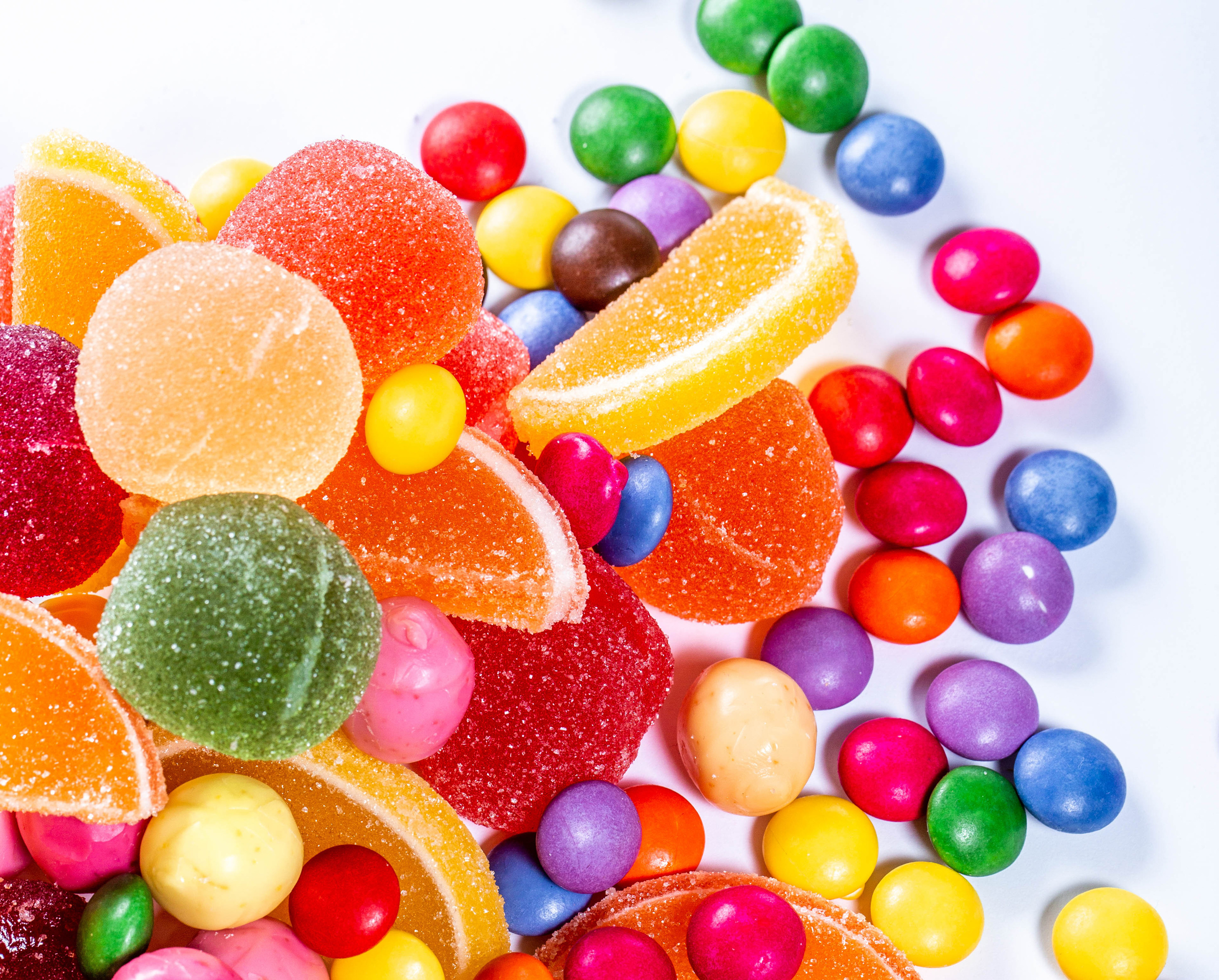 Download mobile wallpaper Food, Colors, Sweets, Candy for free.