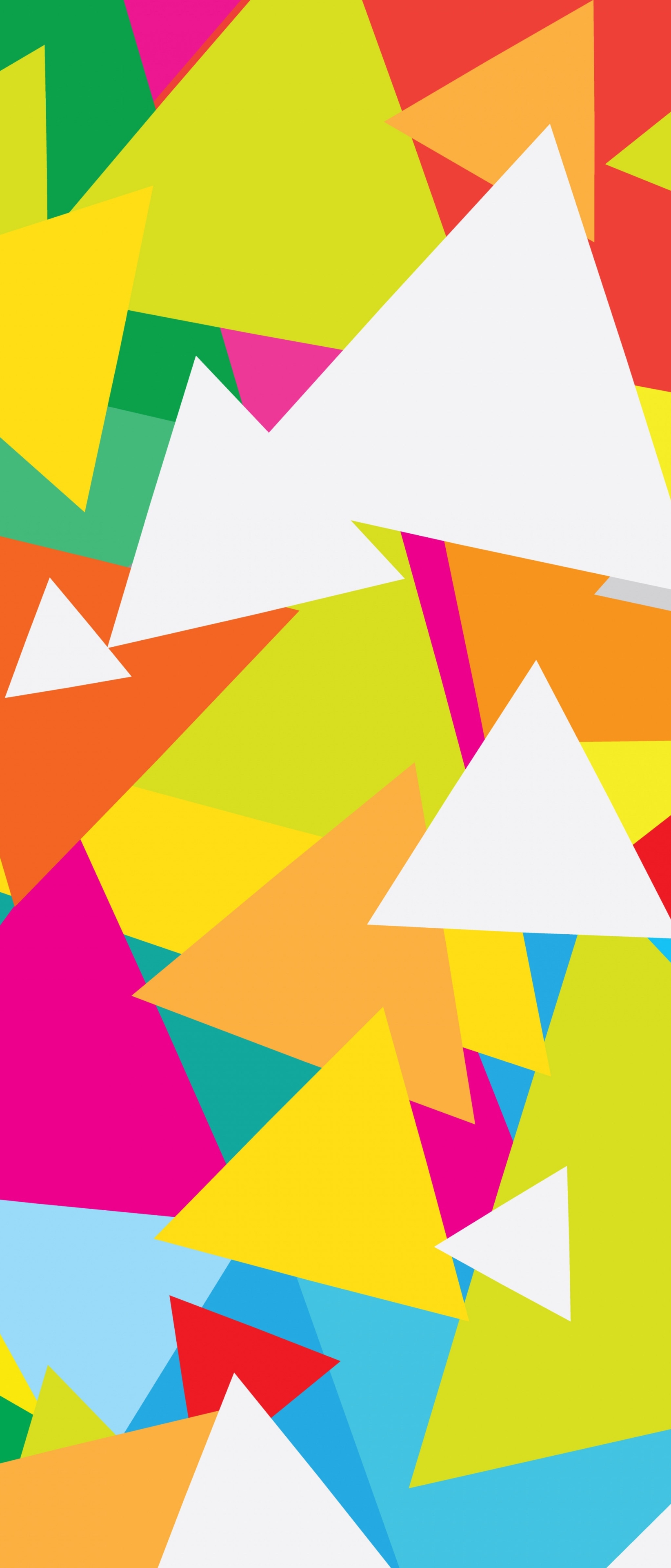 Download mobile wallpaper Abstract, Pattern, Colors, Triangle for free.