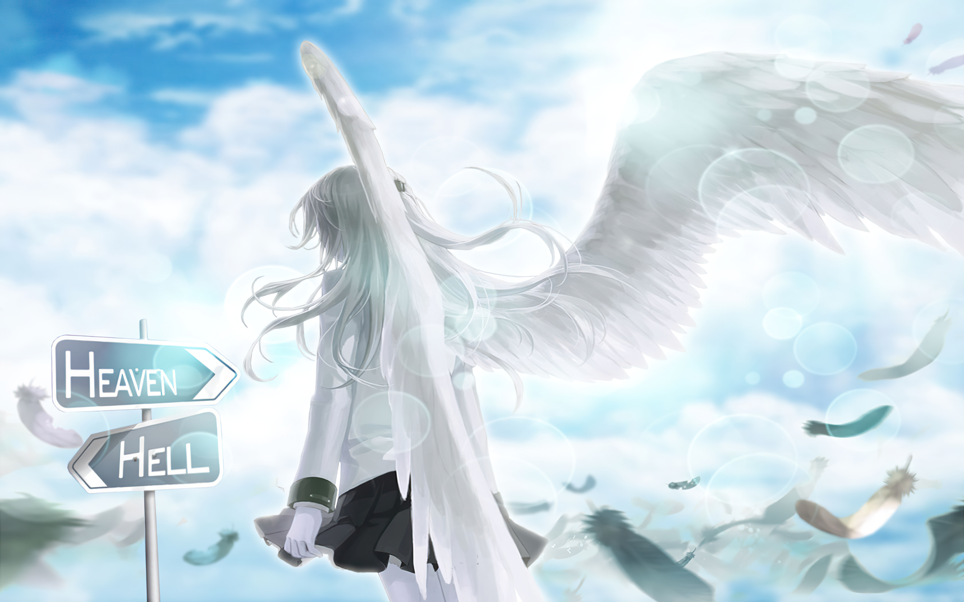 Descarga gratuita de fondo de pantalla para móvil de Angel Beats!, Kanade Tachibana, Animado.