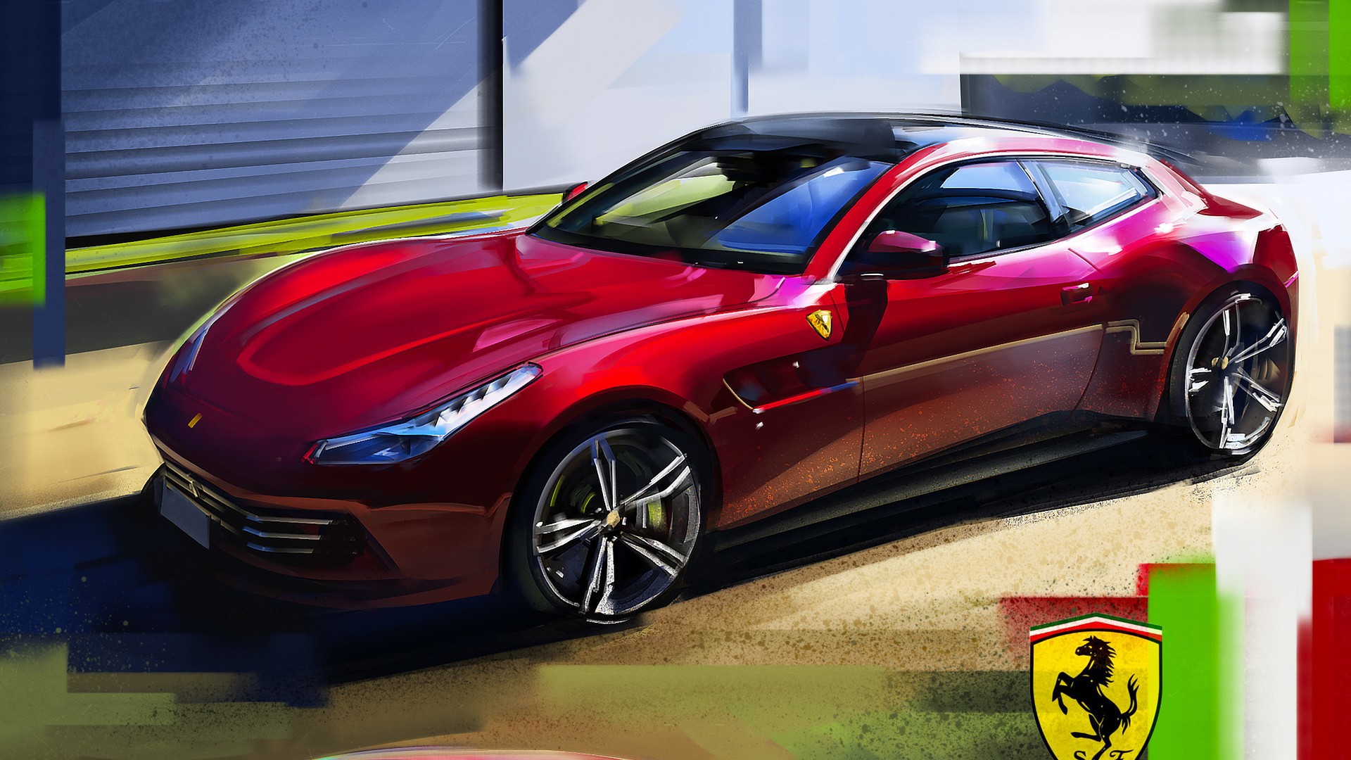 Descarga gratuita de fondo de pantalla para móvil de Ferrari, Vehículos, Ferrari Gtc4Lusso.