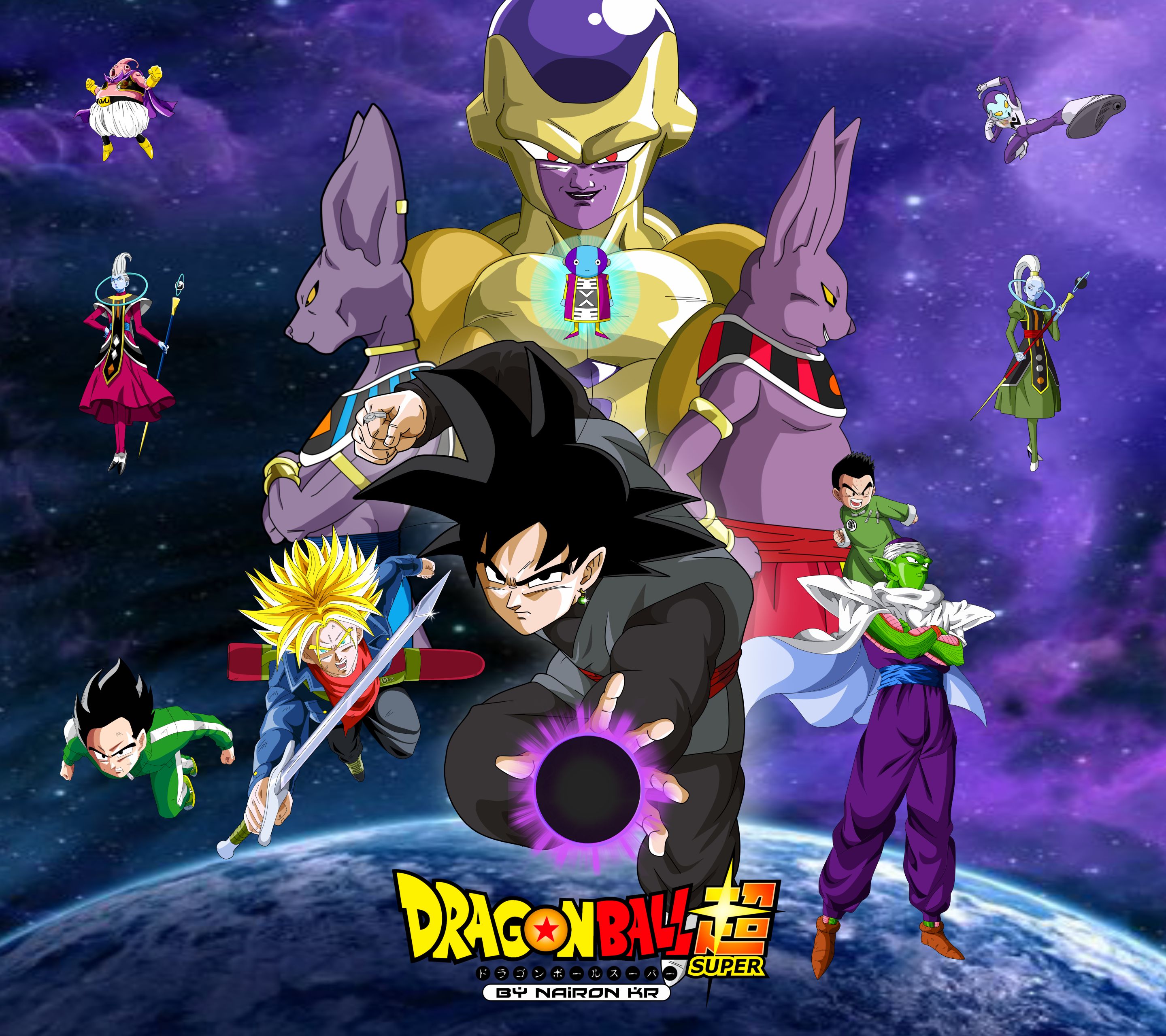 Download mobile wallpaper Anime, Dragon Ball, Trunks (Dragon Ball), Dragon Ball Super, Black Goku for free.
