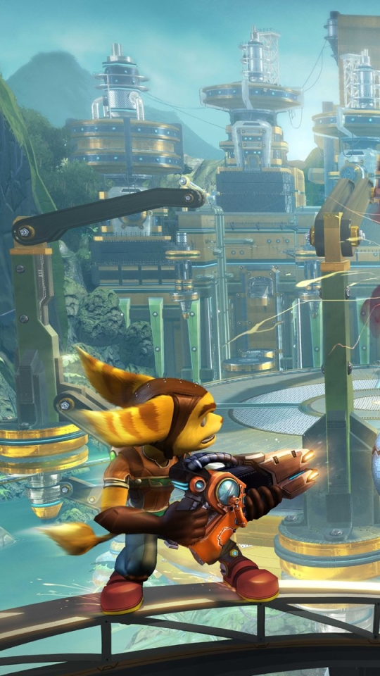 Download mobile wallpaper Video Game, Ratchet & Clank for free.