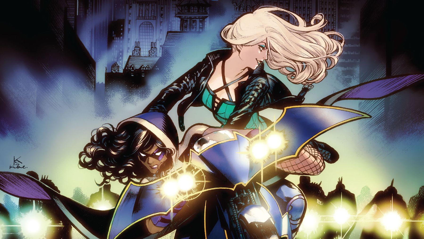 Download mobile wallpaper Comics, Black Canary, Birds Of Prey for free.