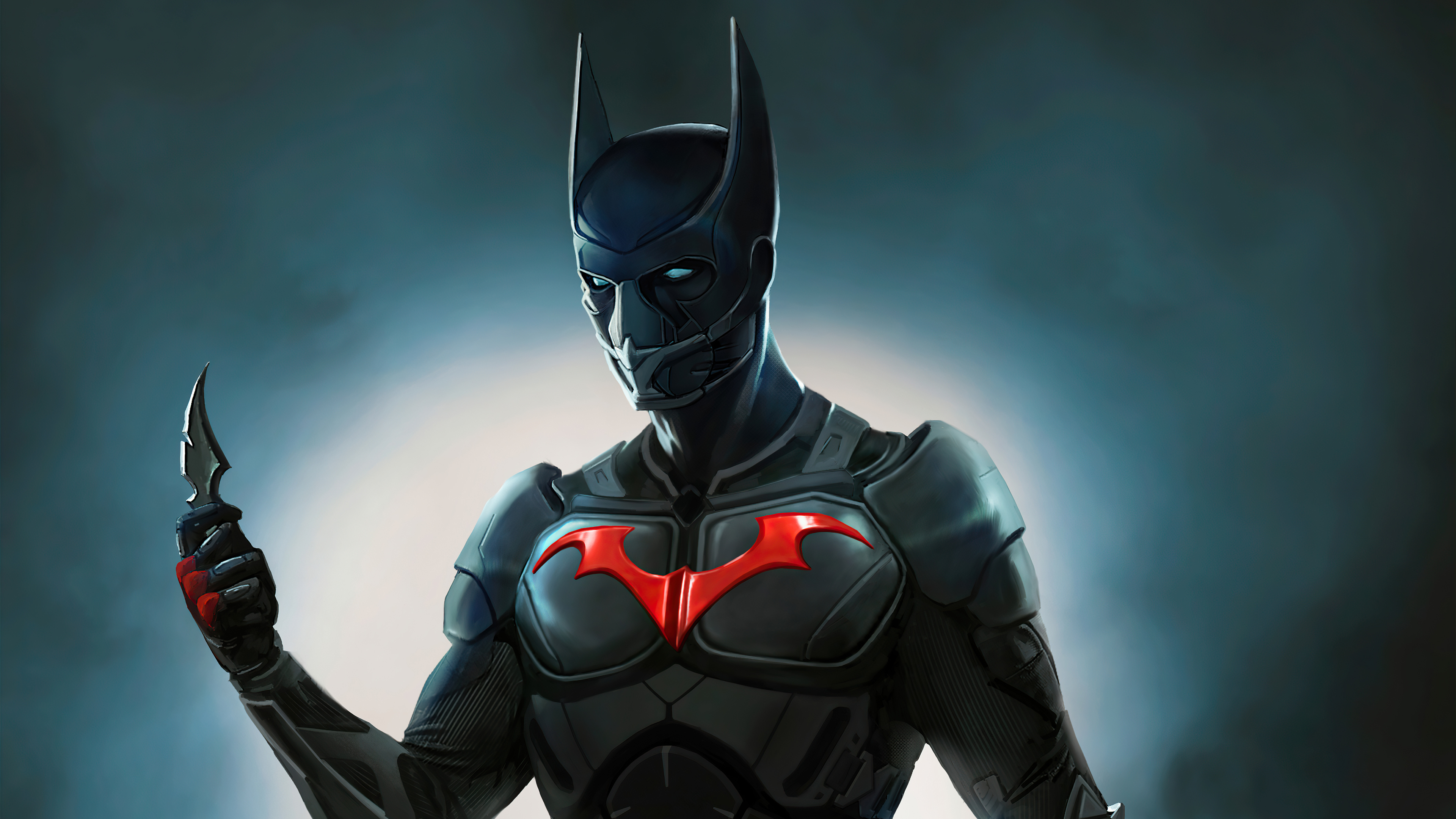 Laden Sie das Batman, Comics, The Batman, Dc Comics, Batman Of The Future-Bild kostenlos auf Ihren PC-Desktop herunter