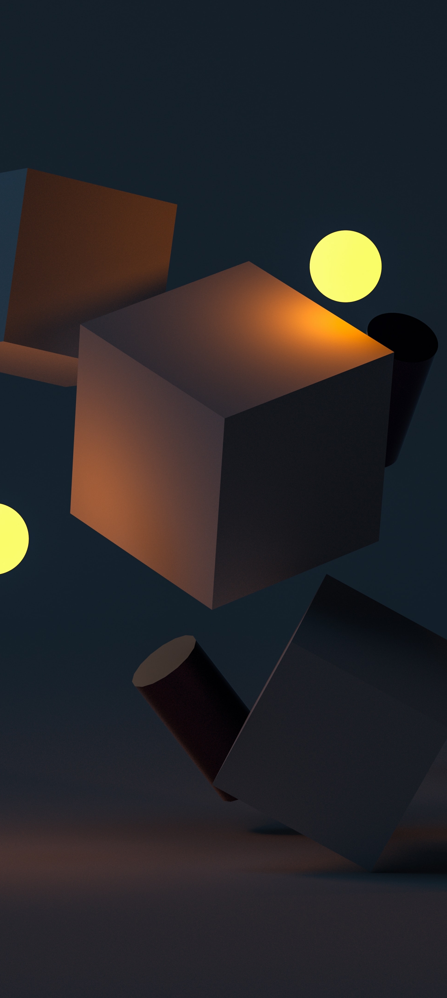 Download mobile wallpaper 3D, Artistic, Cube for free.