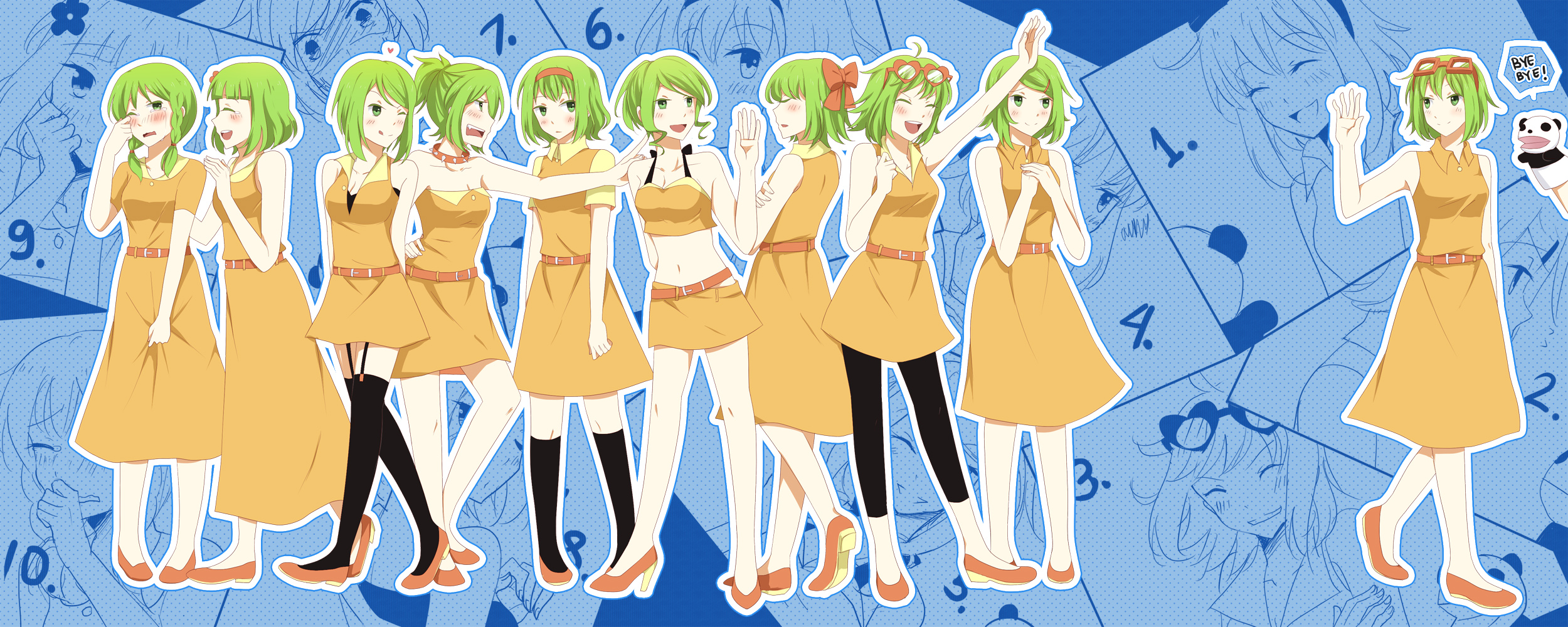 Free download wallpaper Anime, Vocaloid, Gumi (Vocaloid) on your PC desktop