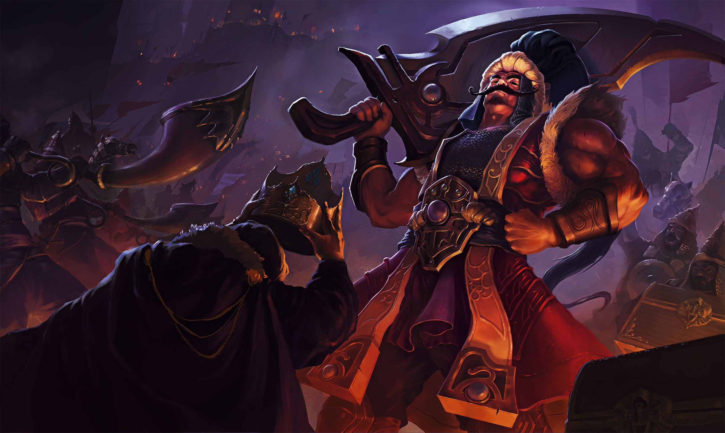 Download mobile wallpaper League Of Legends, Video Game, Tryndamere (League Of Legends) for free.