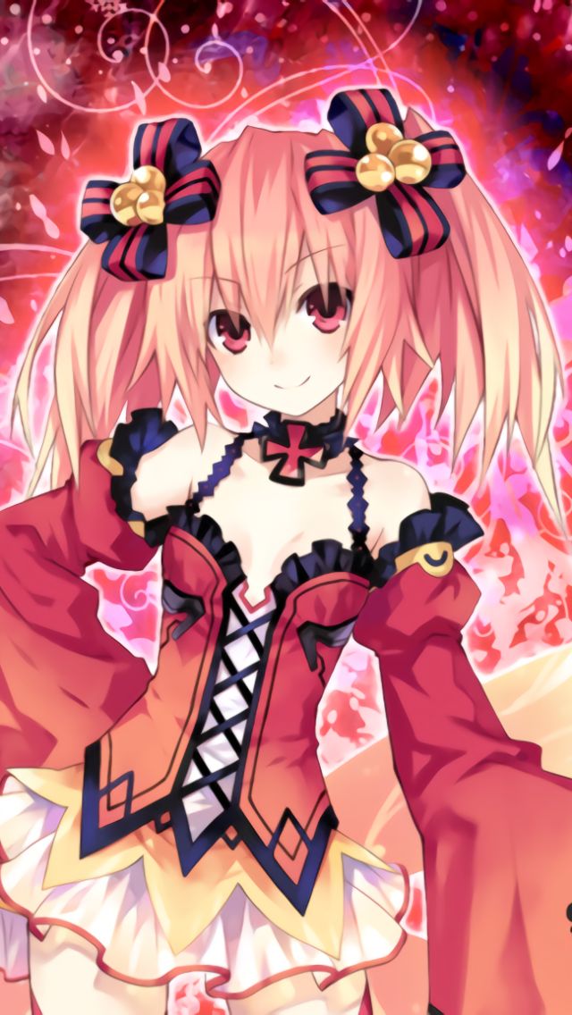 Download mobile wallpaper Pink Hair, Red Eyes, Video Game, Fairy Fencer F, Eryn (Fairy Fencer F) for free.