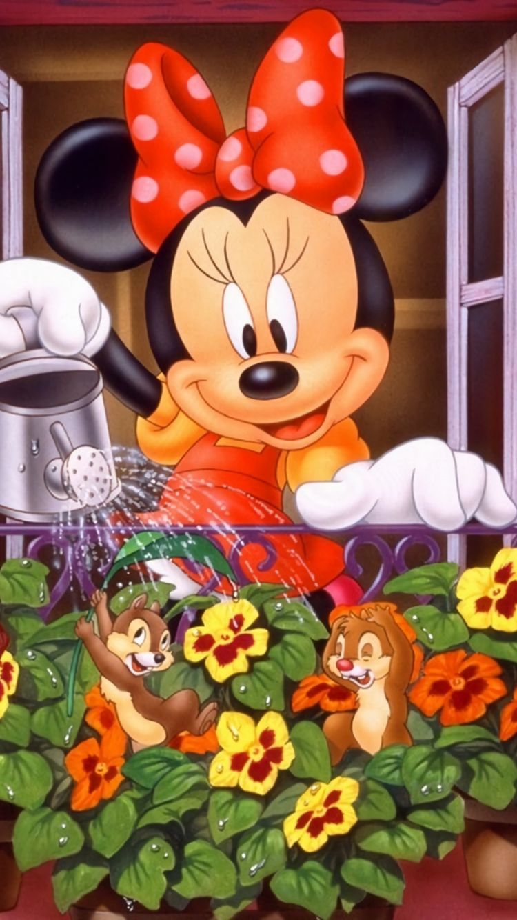 Descarga gratuita de fondo de pantalla para móvil de Películas, Disney, Minnie Mouse.