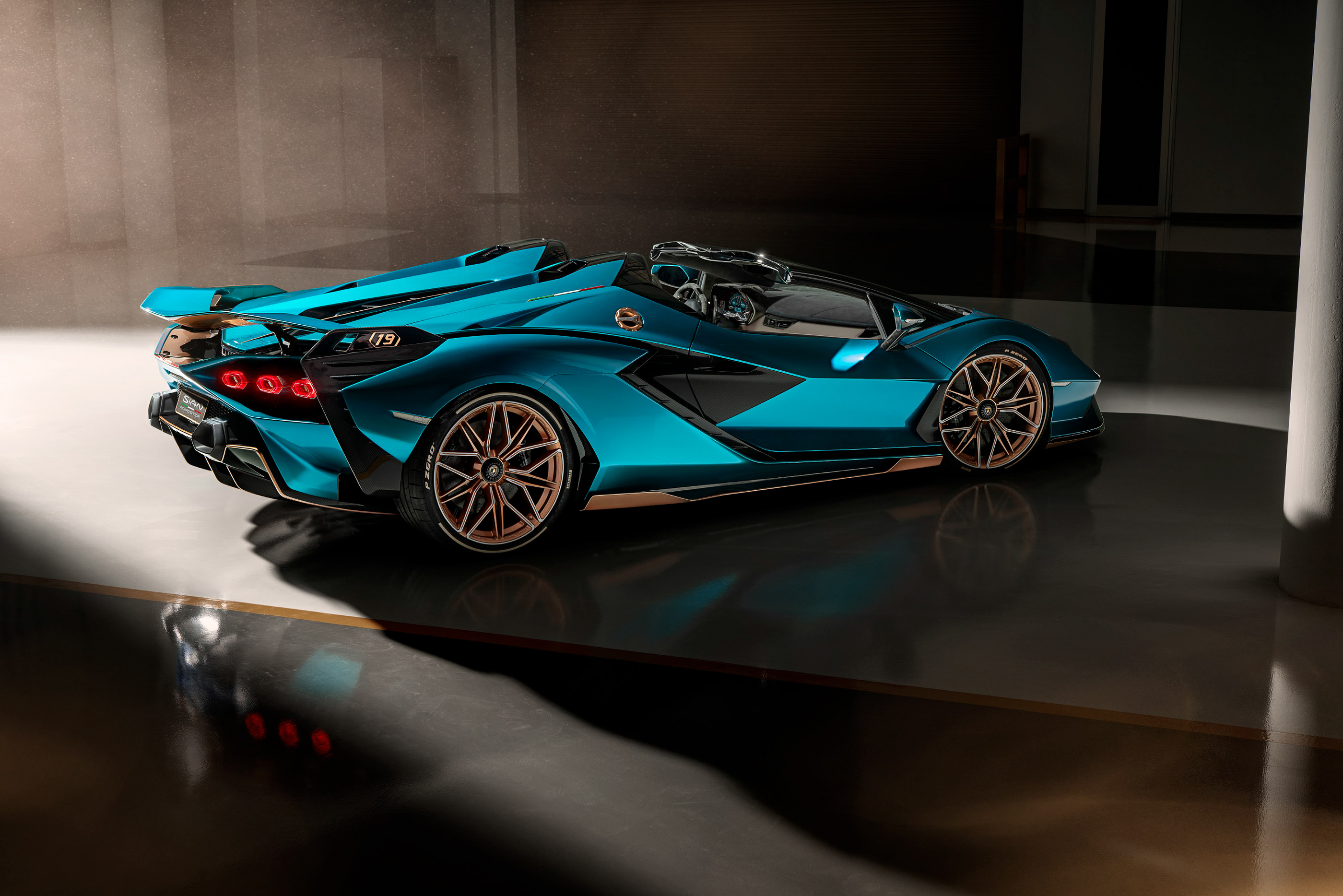 Laden Sie das Lamborghini, Autos, Supersportwagen, Fahrzeuge, Lamborghini Sián Fkp 37 Roadster-Bild kostenlos auf Ihren PC-Desktop herunter