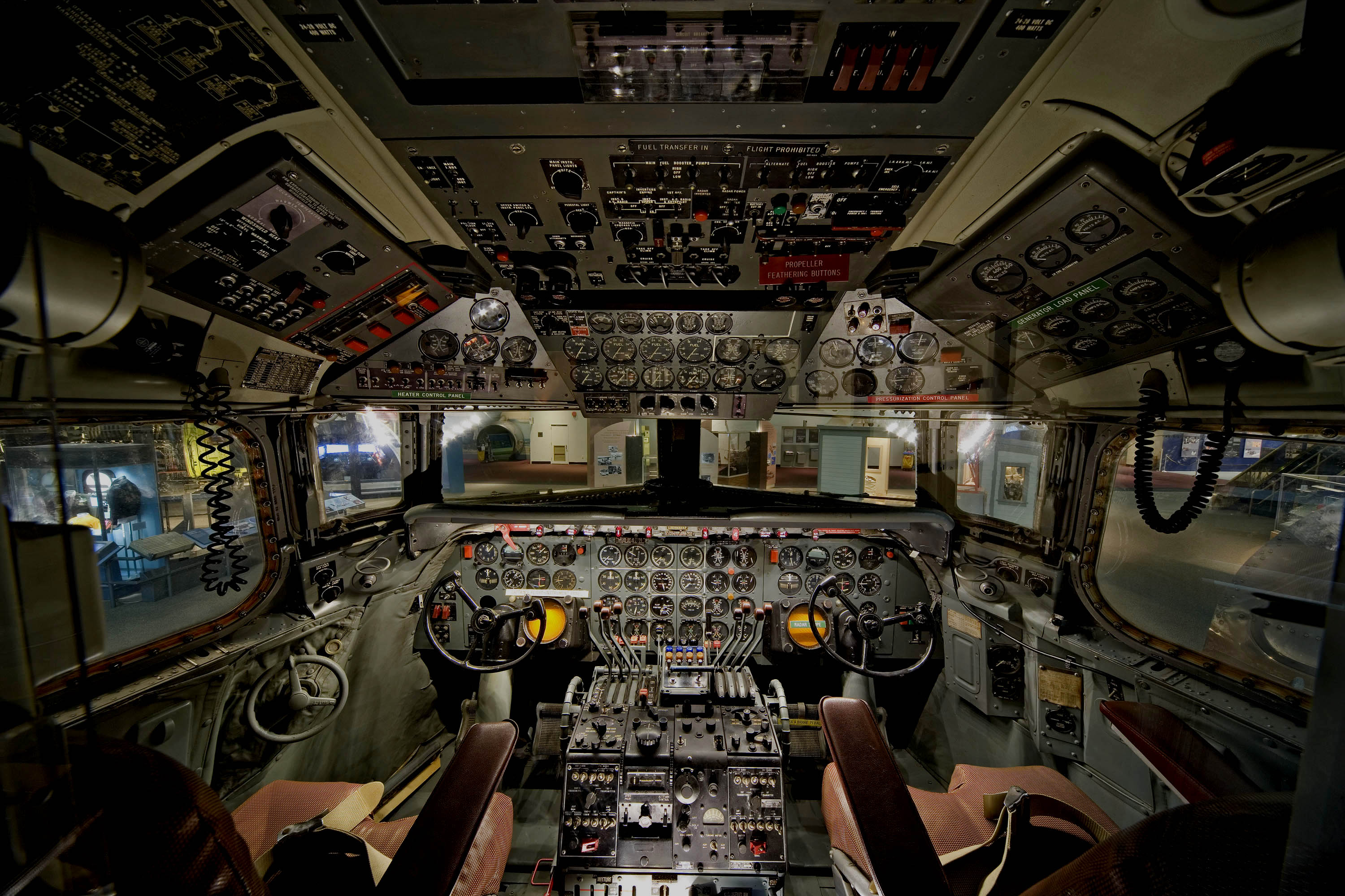 cockpit, aircraft, vehicles