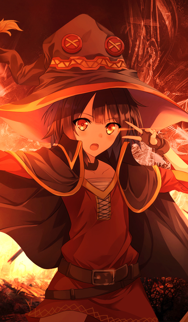 Download mobile wallpaper Anime, Konosuba God’S Blessing On This Wonderful World!!, Megumin (Konosuba), Konosuba for free.